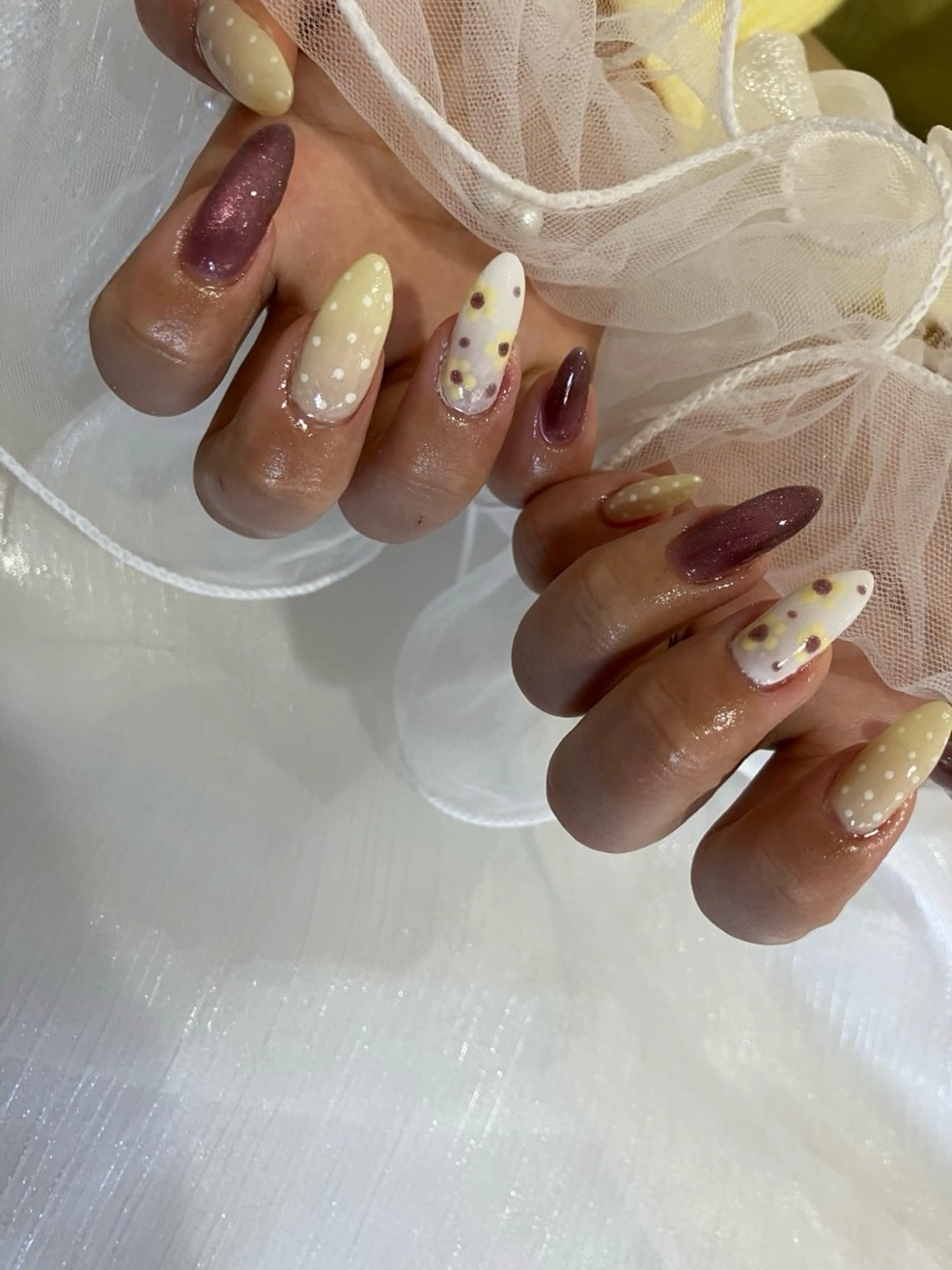 ネイル 持ち込み nail salon　neige所属・向井 唯紀世のネイルデザイン
