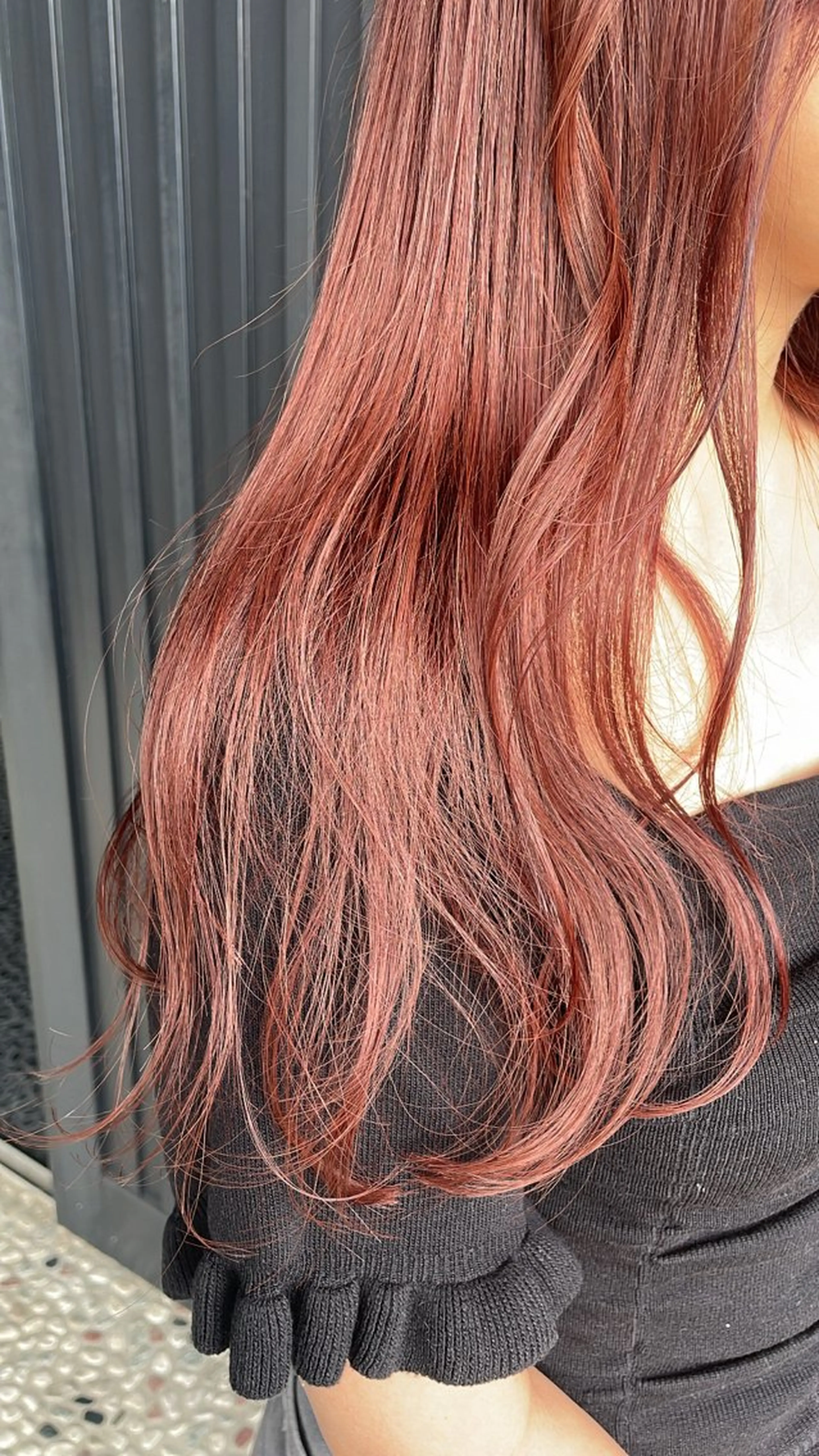 ロング カラー ストローク伊勢崎所属・小関 心海のヘアスタイル