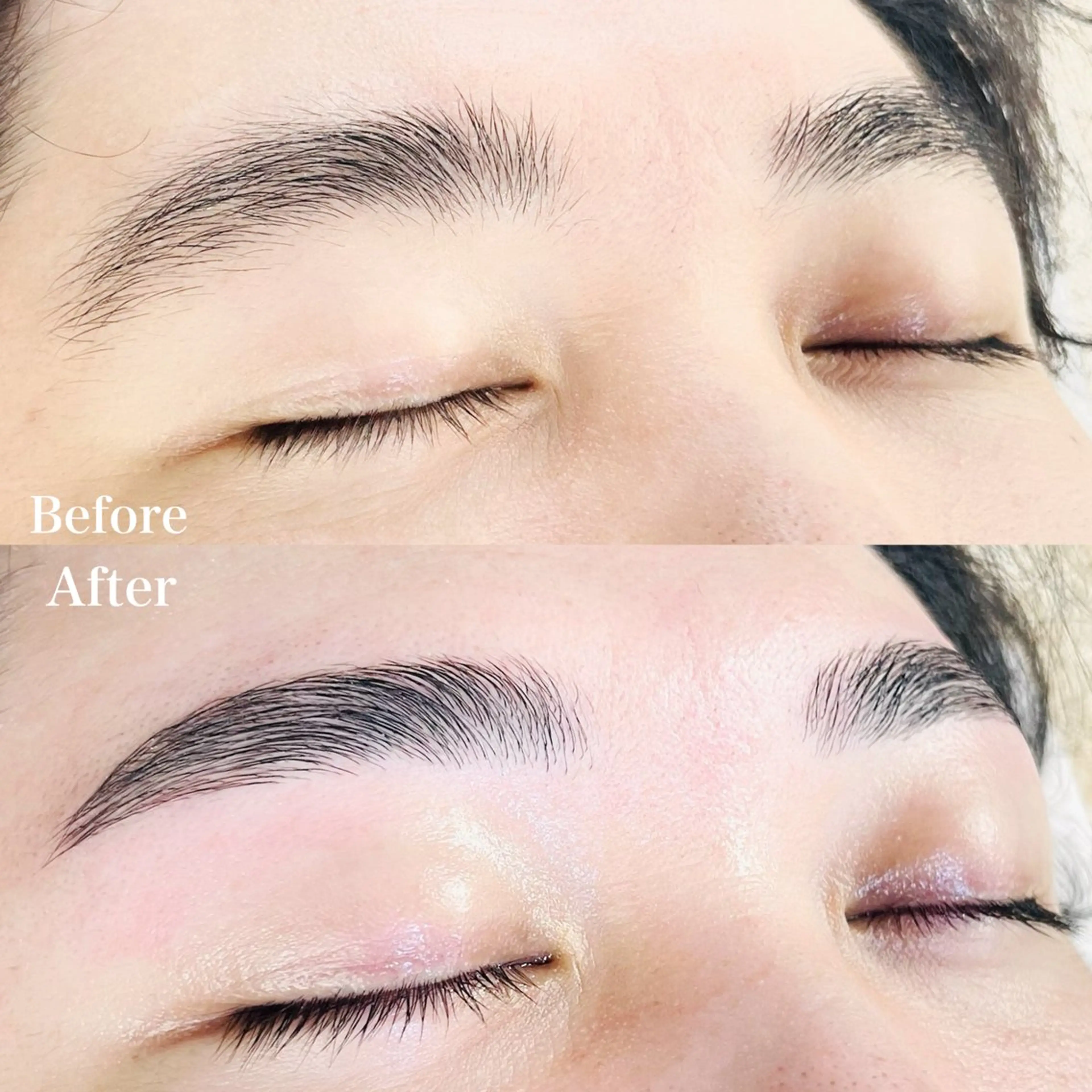 ハリウッドブロウリフトの写真