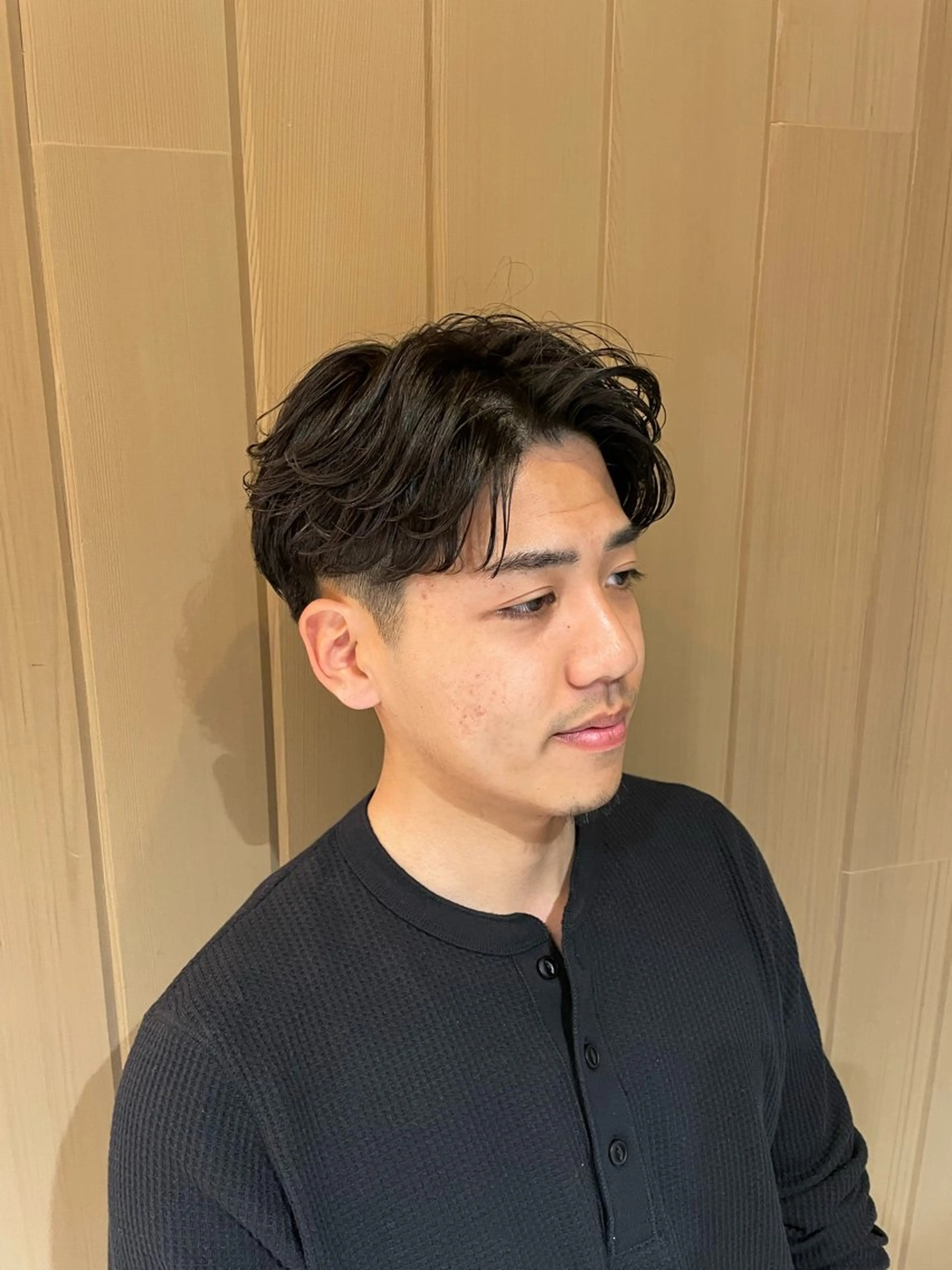 パーマ メンズ フェザーパーマ メンズパーマ パパス|尾頃功明| メンズカット/パーマのヘアスタイル