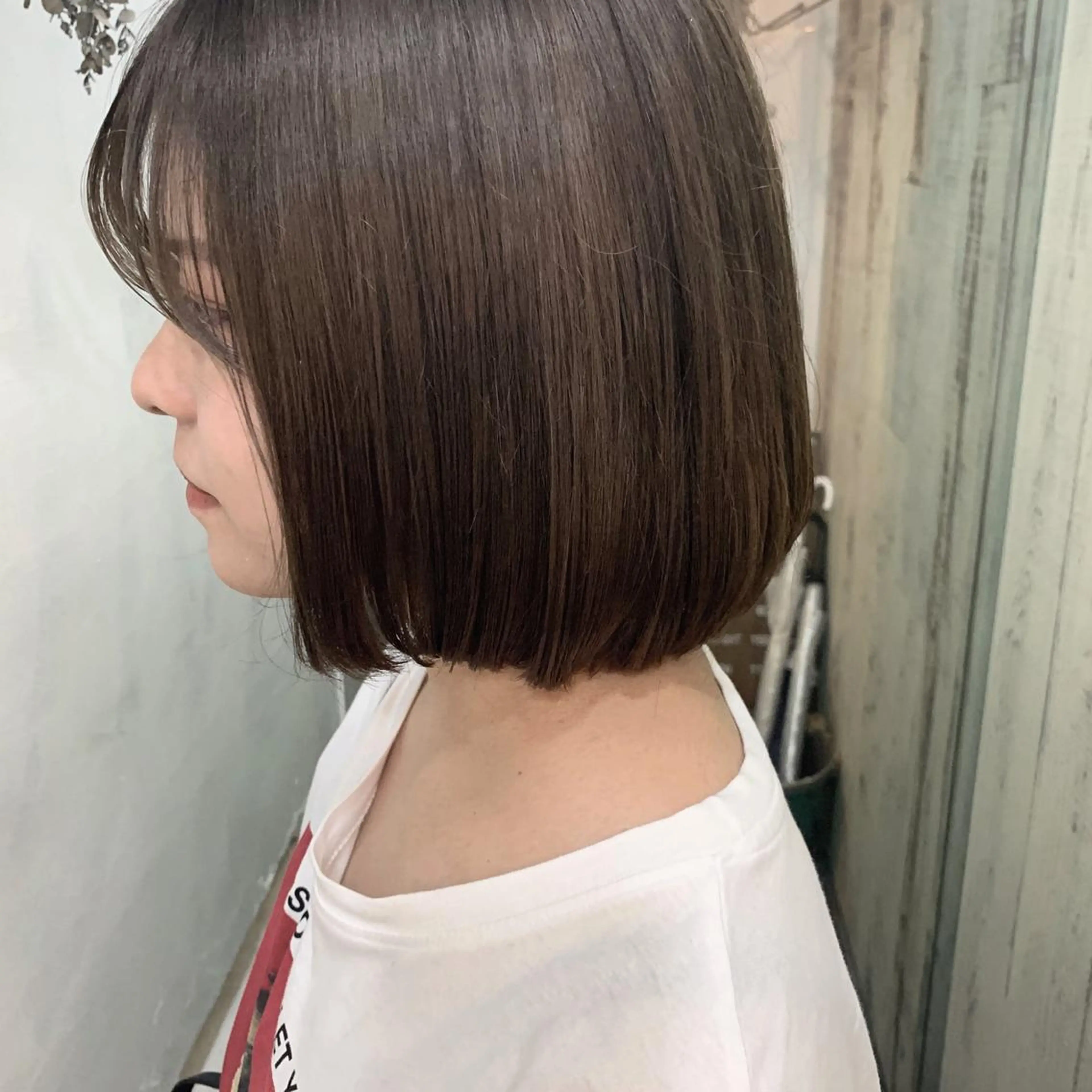 ショート カラー ツチダ カホのヘアスタイル