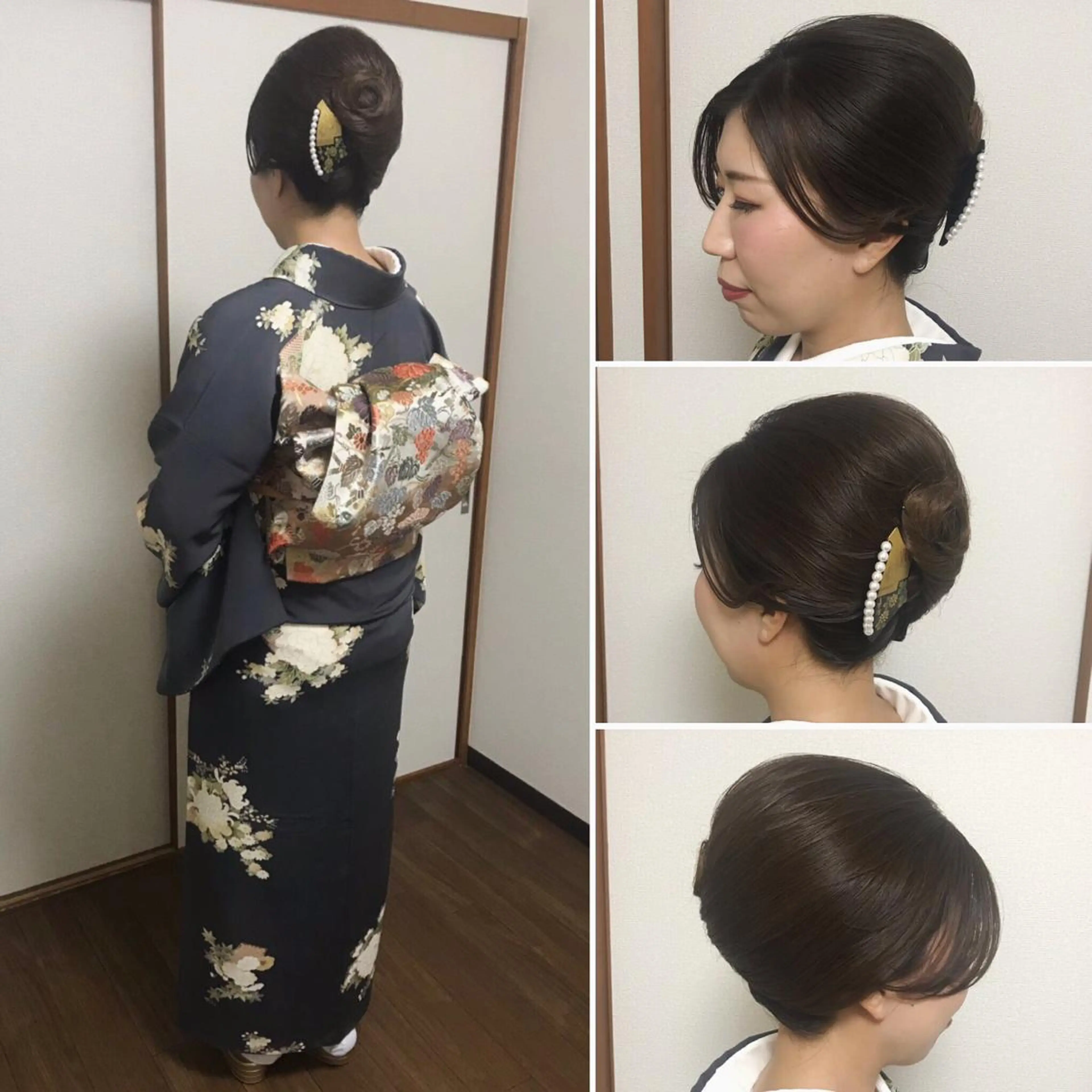 ロング ヘアアレンジ 着付け KANA カナのマツエク・マツパデザイン