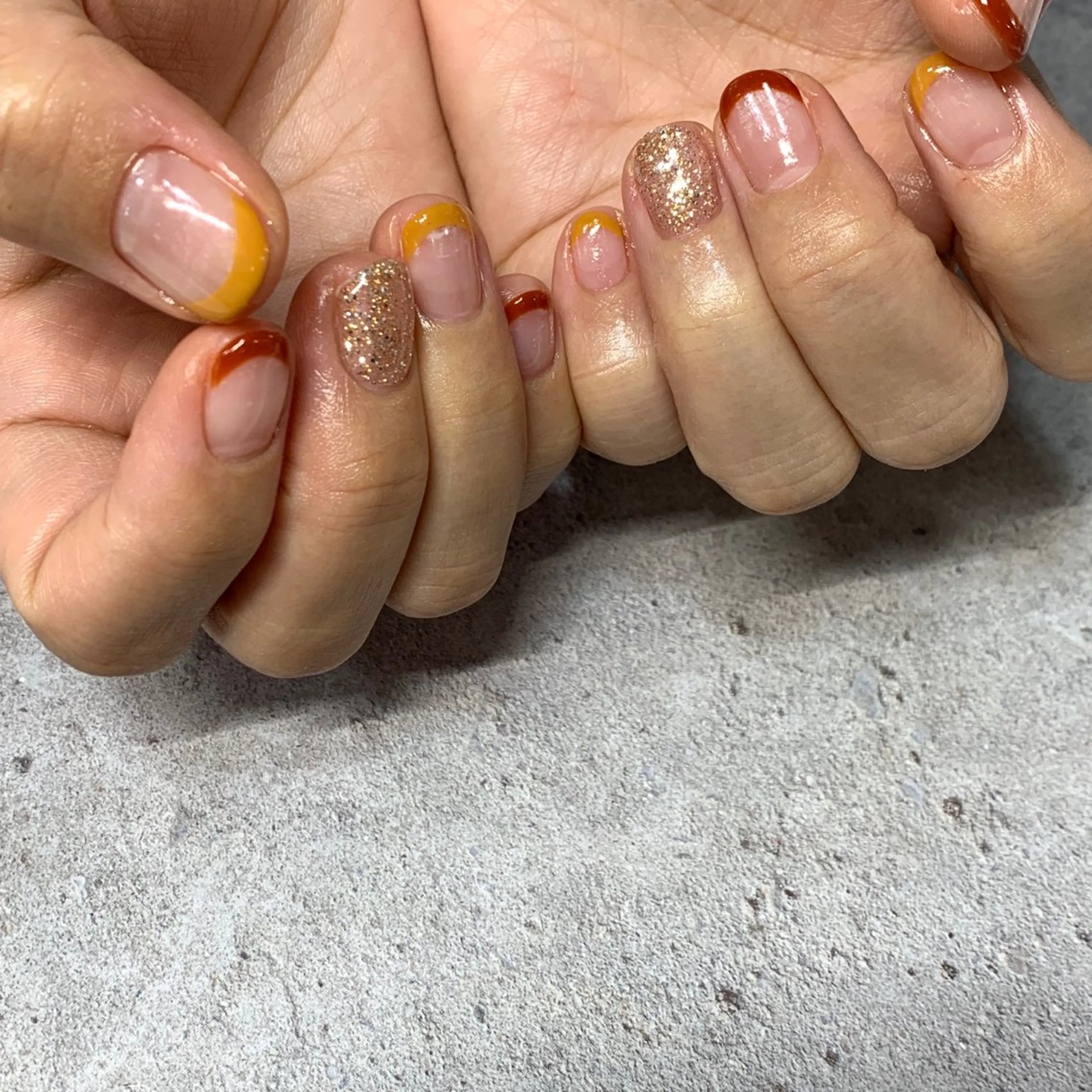 ネイル ハンドネイル THECOLORS所属・近貞 莉奈のネイルデザイン