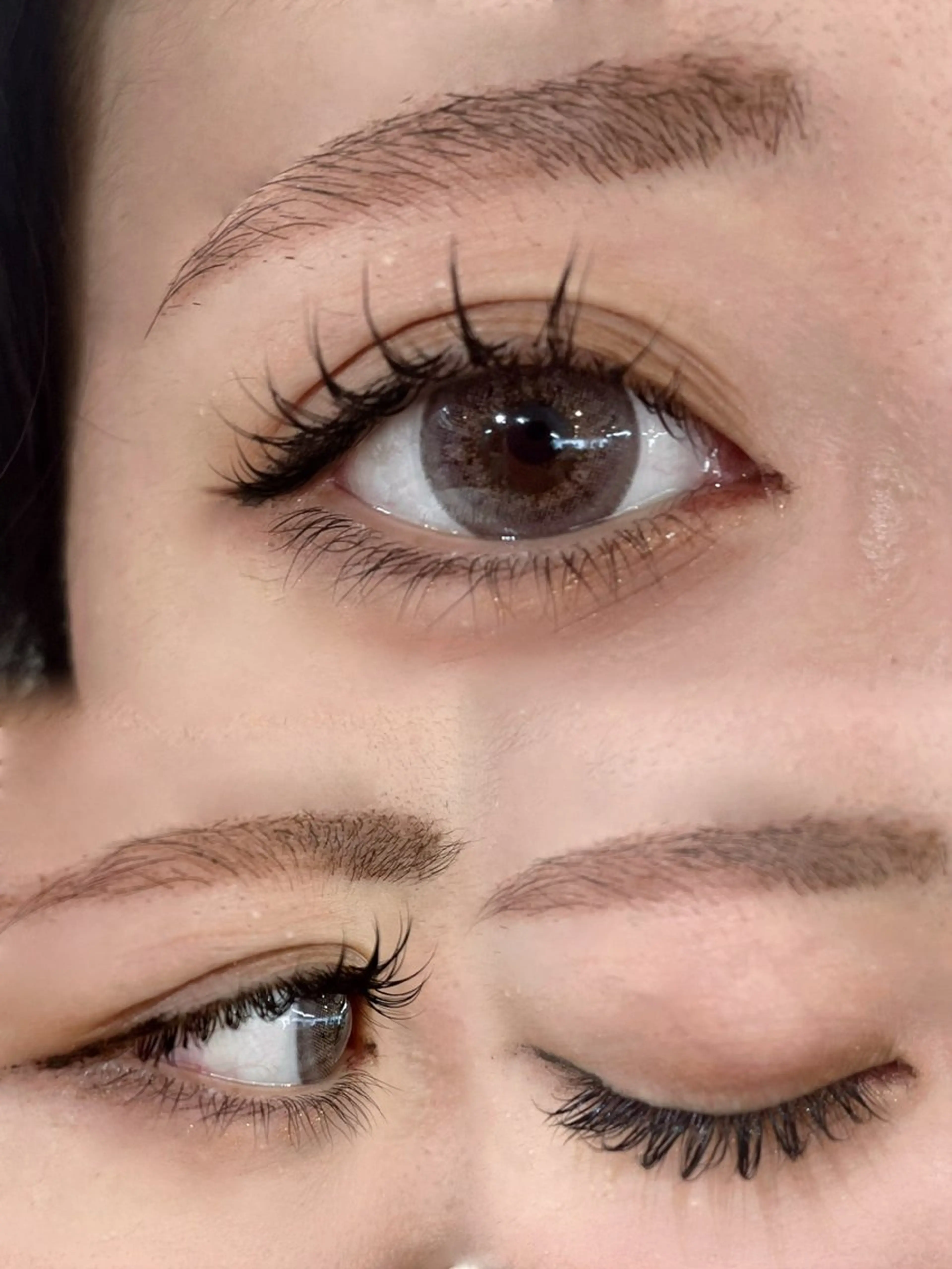 マツエク・マツパ マツエク 岡本葵子カットモデル ┊束感マツエクのマツエク・マツパデザイン