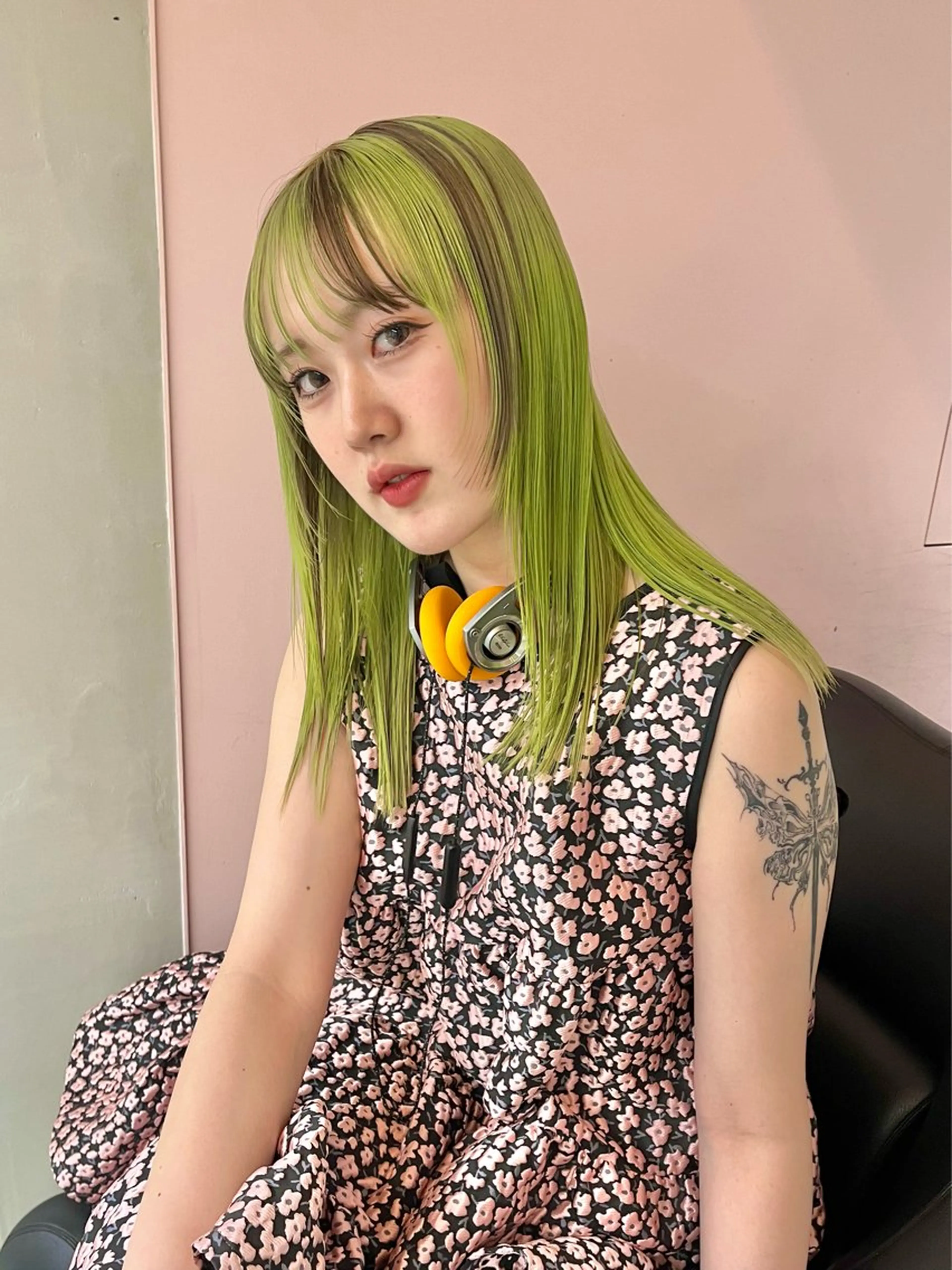 ロング カラー ブリーチ 艶ブリーチ/表参道 ハイトーン /実乃梨のヘアスタイル