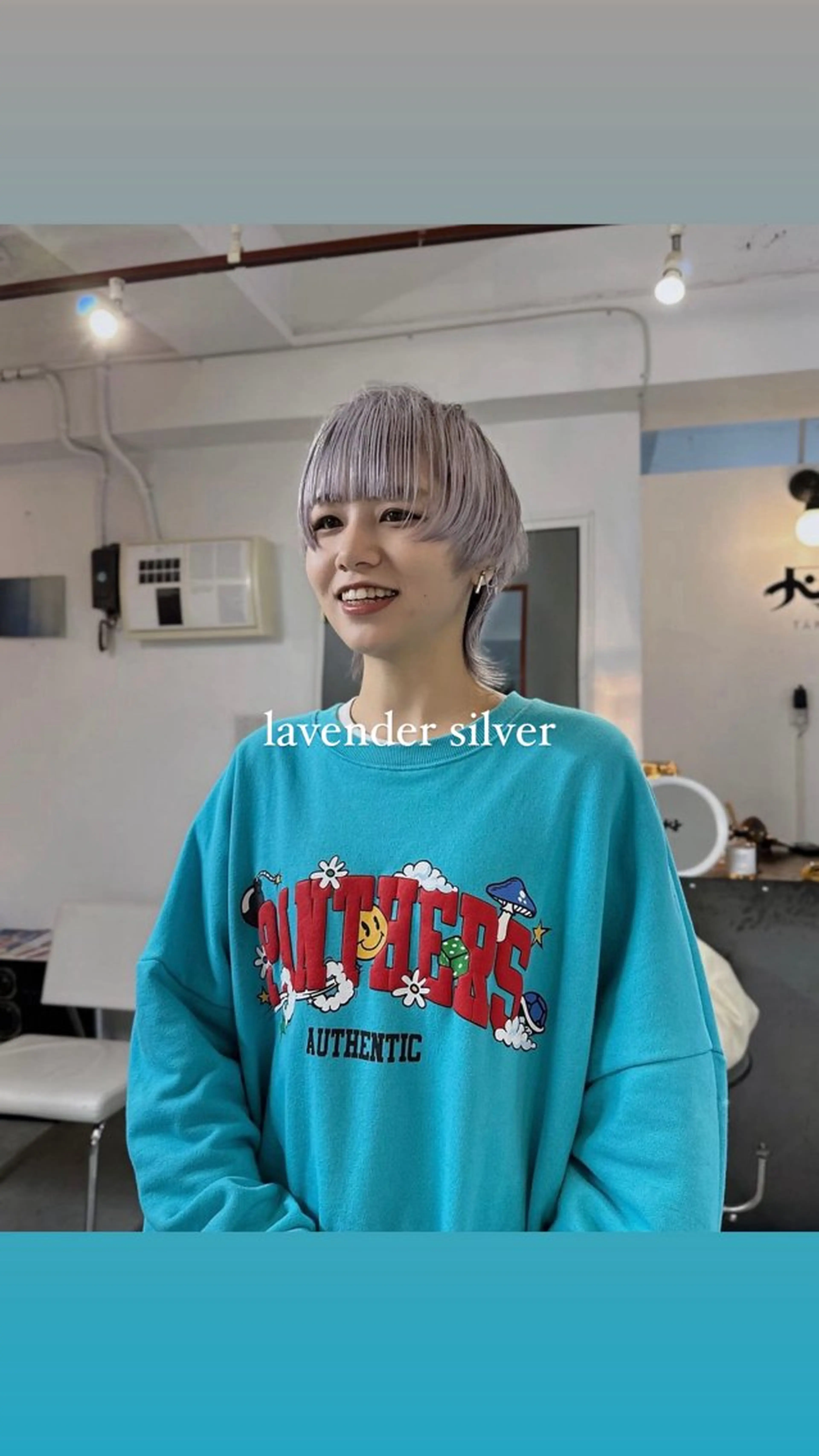 ショート カラー 楪 yuzuriha所属・Saaya/レイヤー /ブリーチ/ブロンドのヘアスタイル