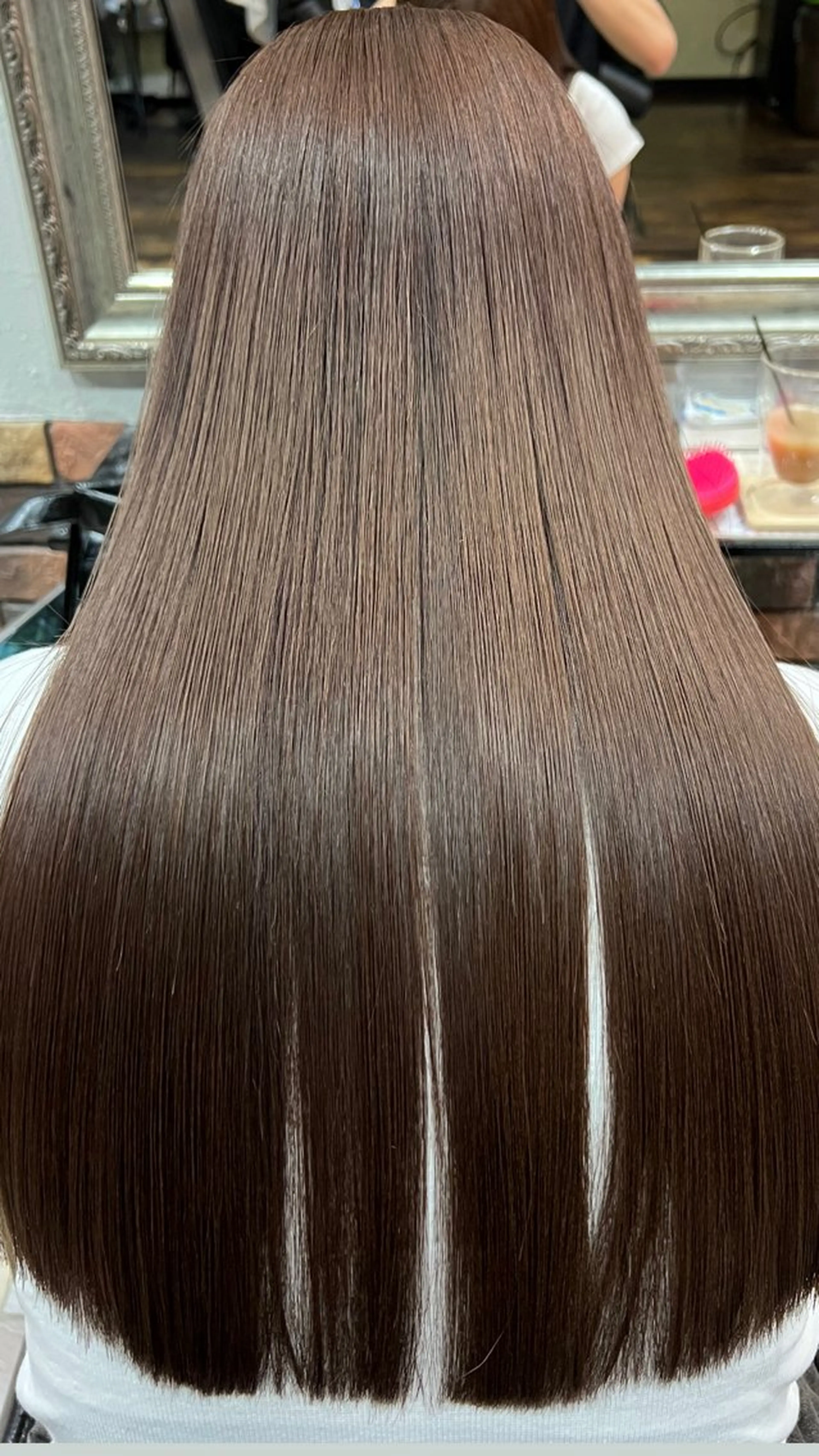 🔥color➕tr🔥外国人風カラー+髪質改善トリートメント！13000円→6500円の写真