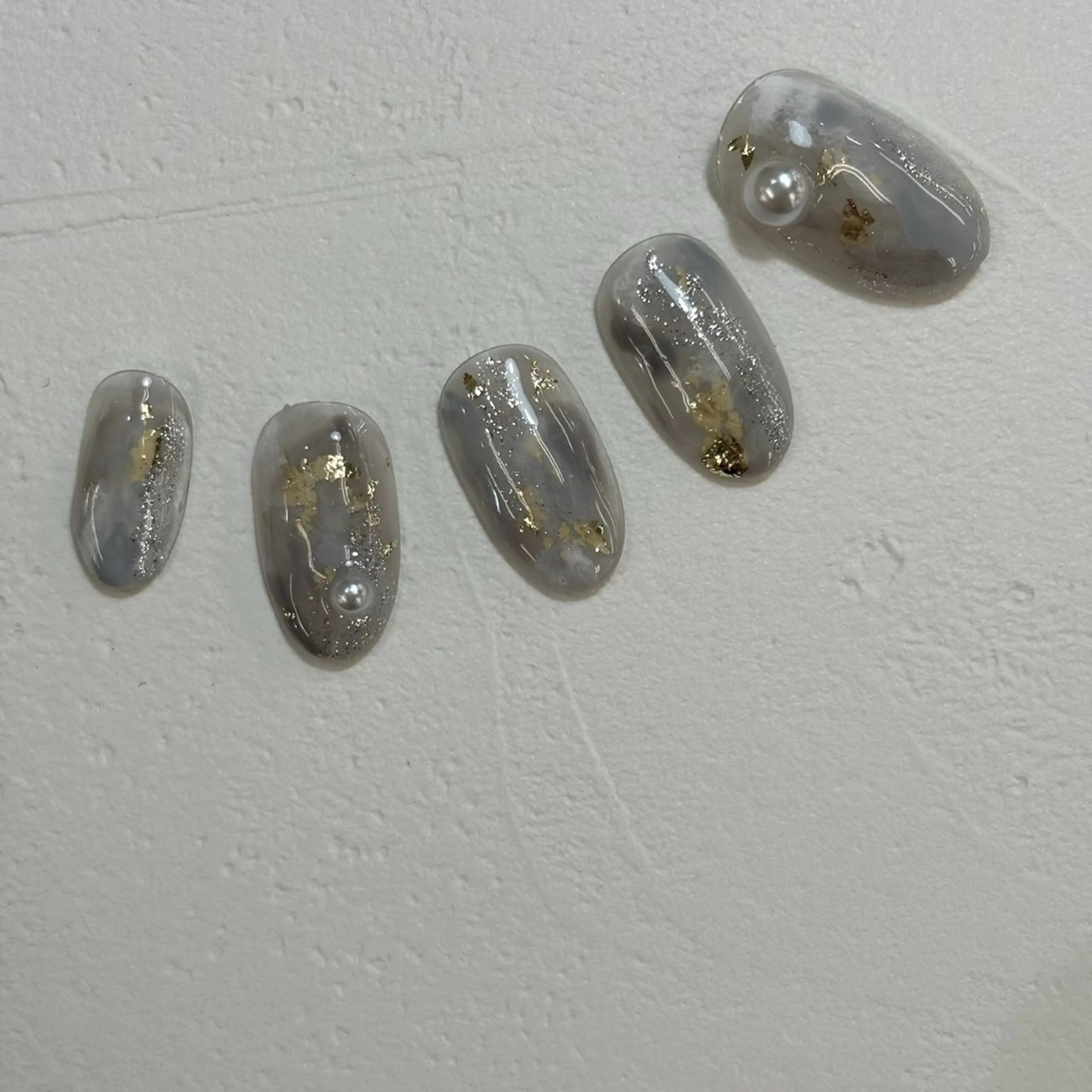 ネイル ⭐︎休業中の練習⭐︎ JNA認定講師髙橋のネイルデザイン