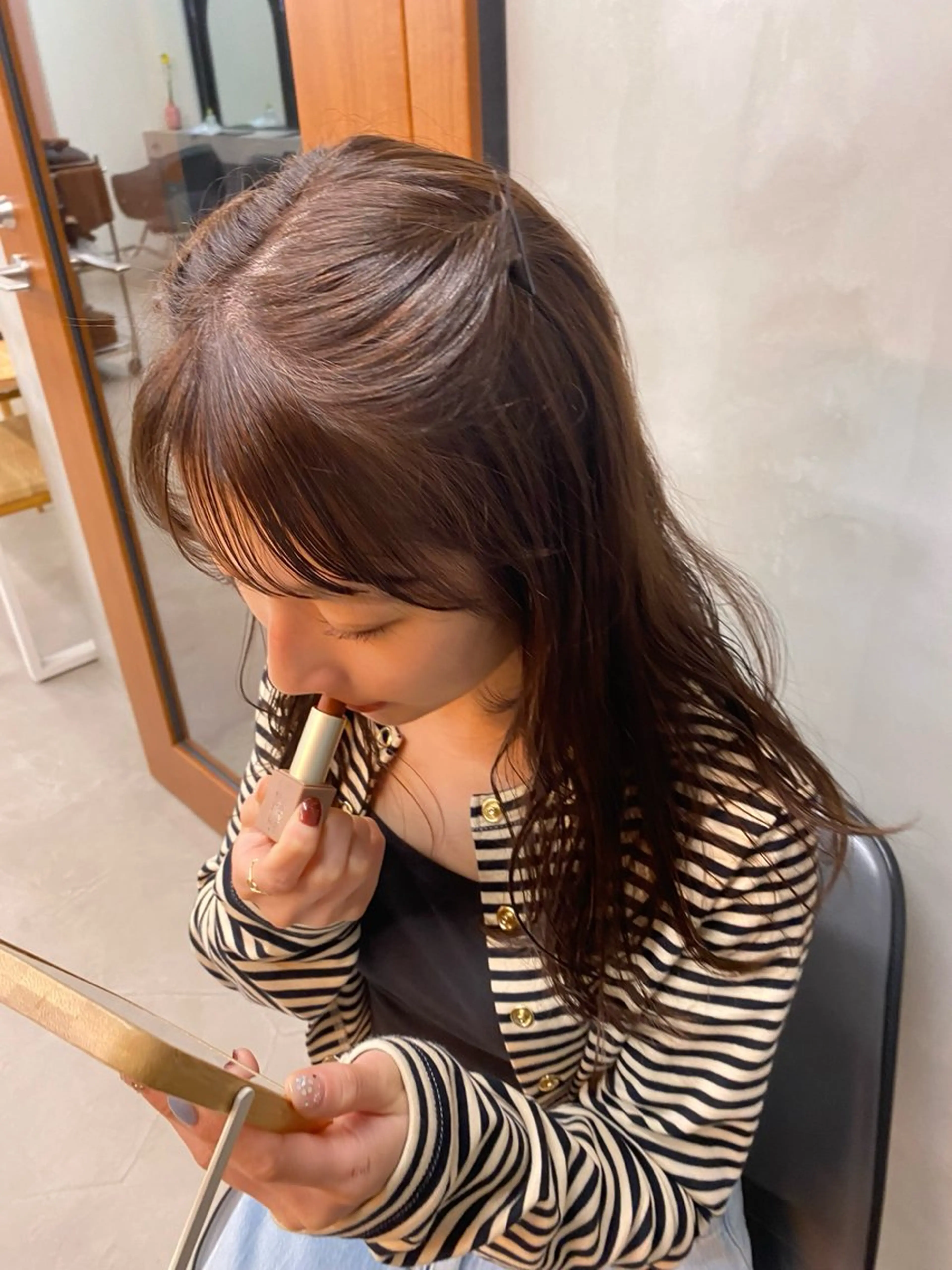 ロング カラー ヘアカラー トリートメント YUUKI/ボブ パーマ.ウルフのヘアスタイル