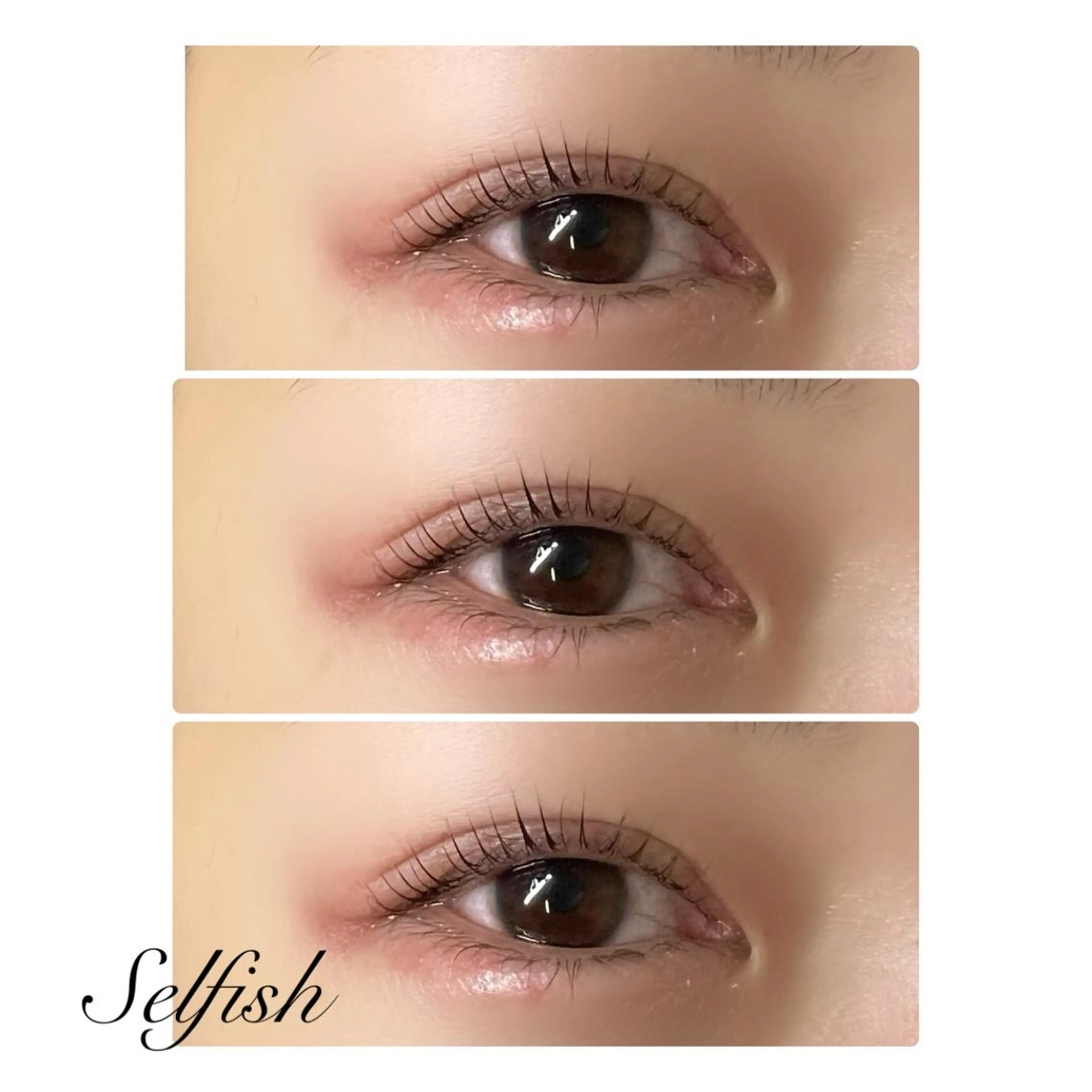 マツエク・マツパ eyelashsalonSelfish所属・. Selfishのマツエク・マツパデザイン