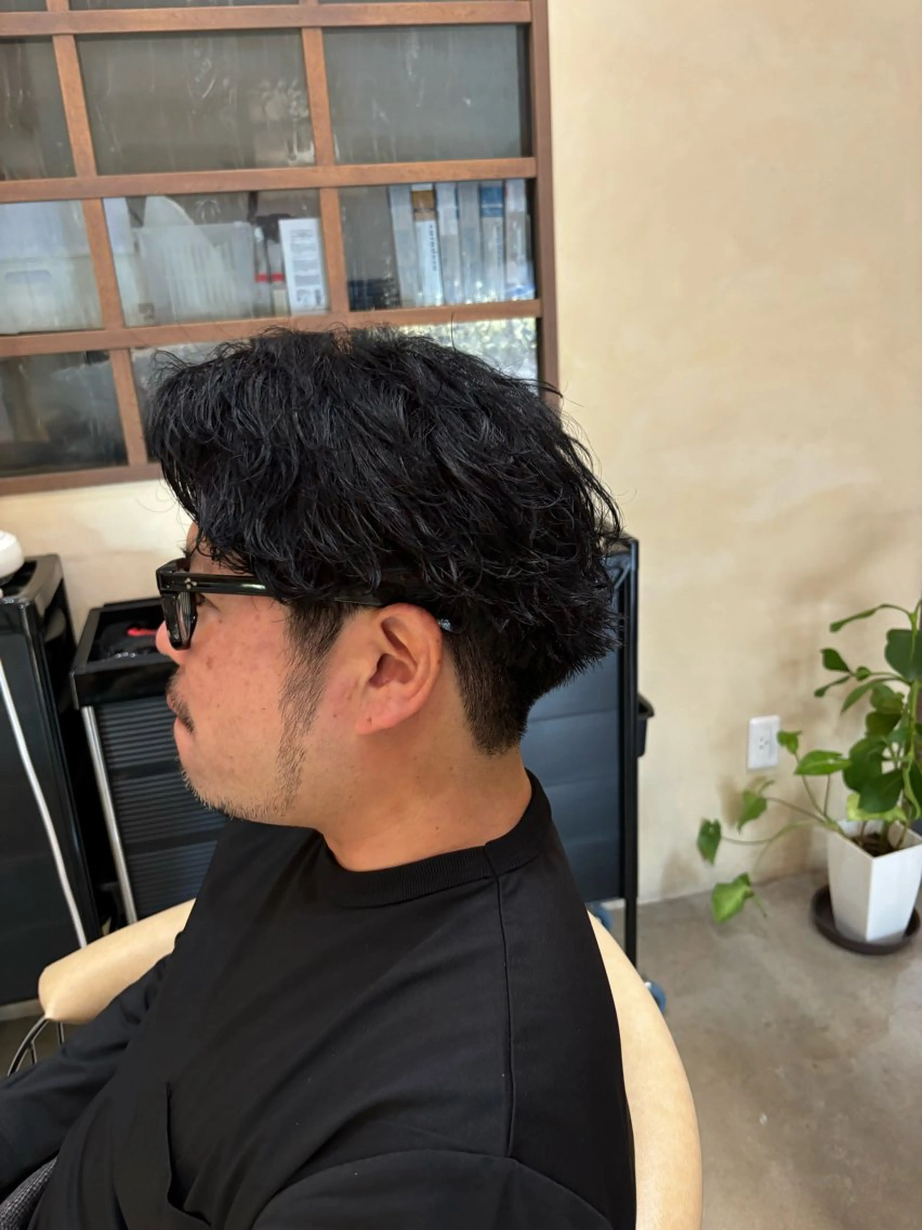 ショート メンズ カット パーマ トリートメント 鹿児島 TSUBASAのヘアスタイル