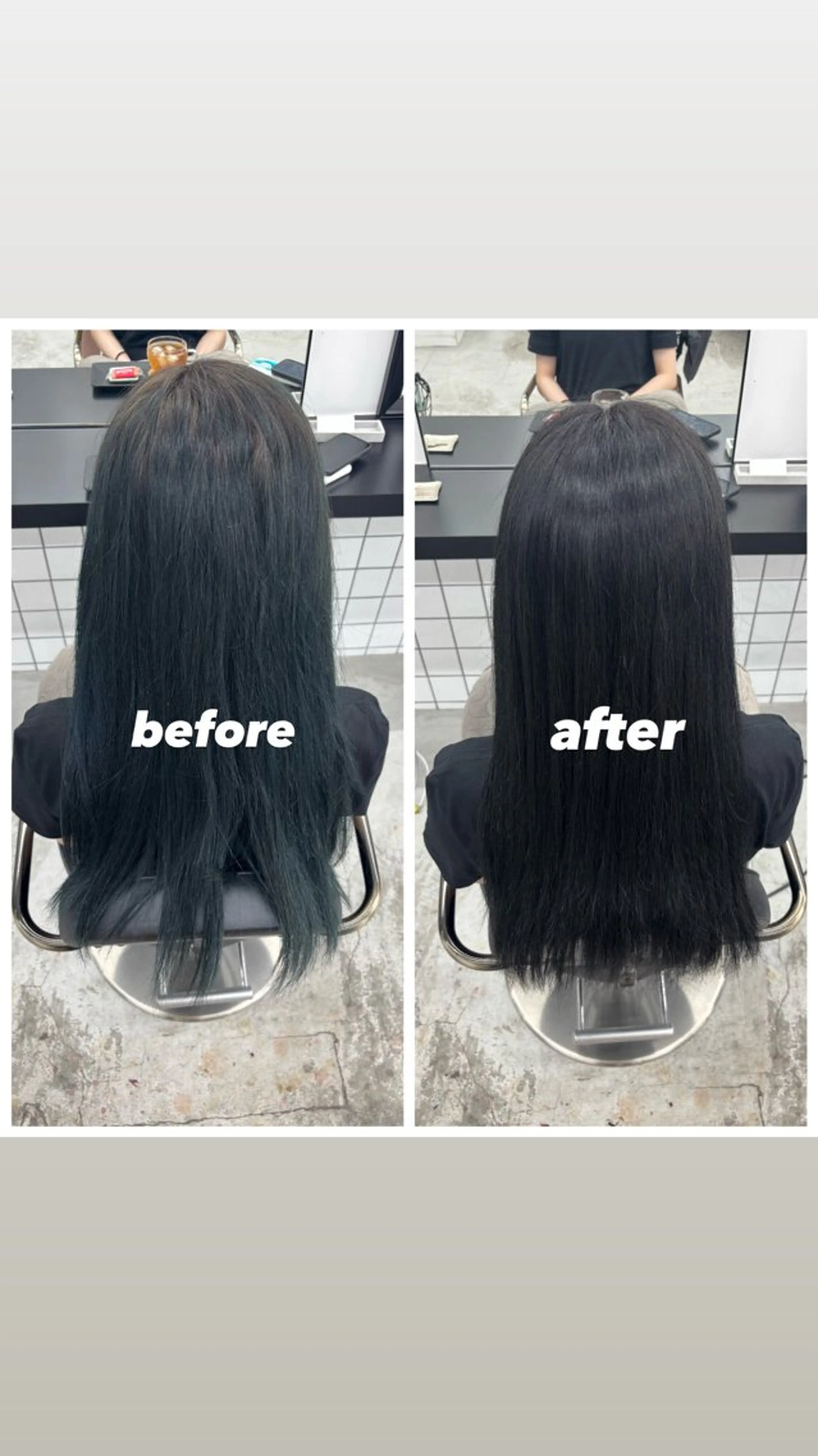 ロング カラー アッシュ 黒髪 透明感カラー ヘアカラー トリートメント 🌼あいり🌼 JILLSTUDIOのヘアスタイル