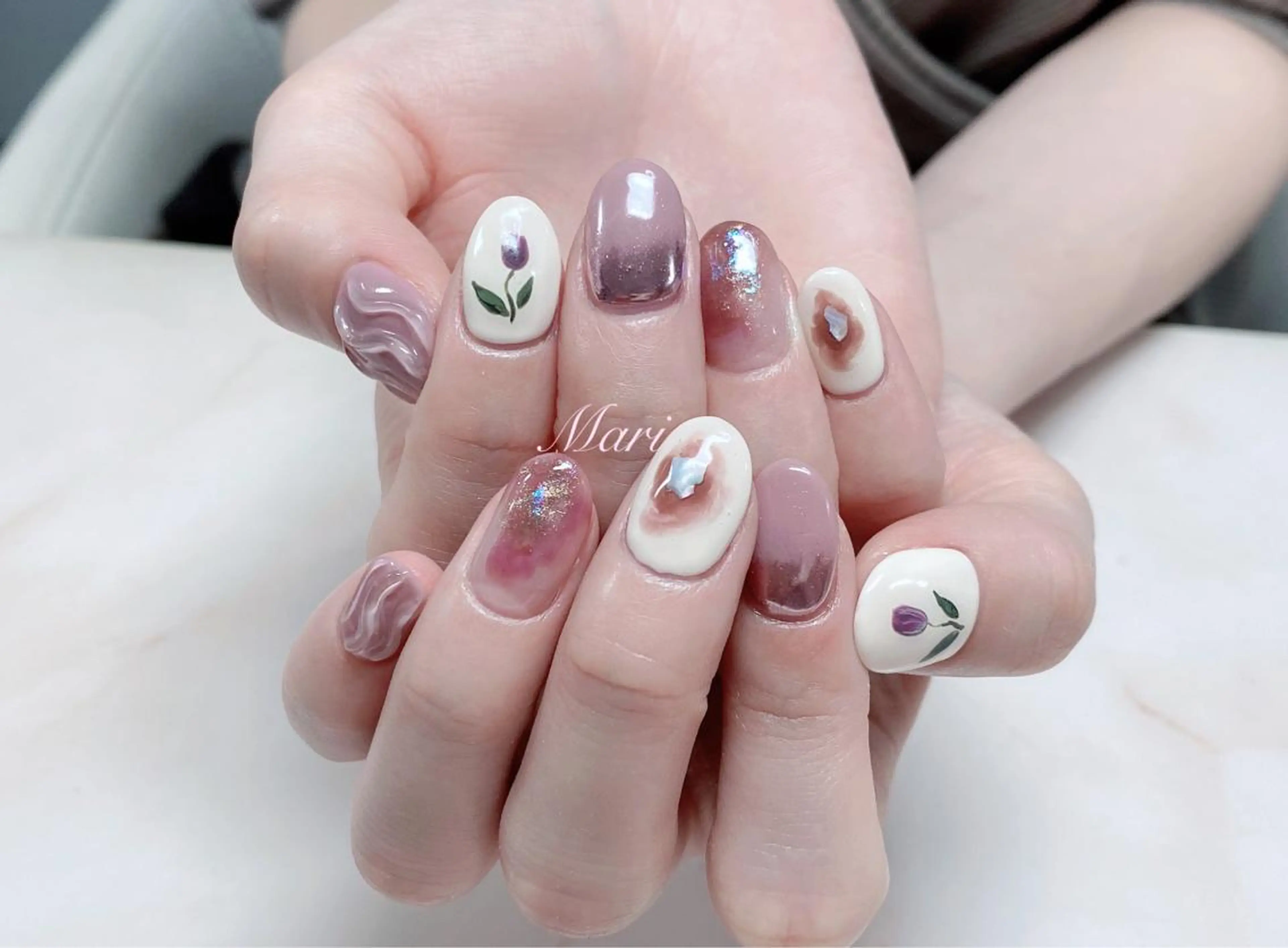 ネイル ハンドネイル ハンドケア NIMO ネイルサロンのネイルデザイン