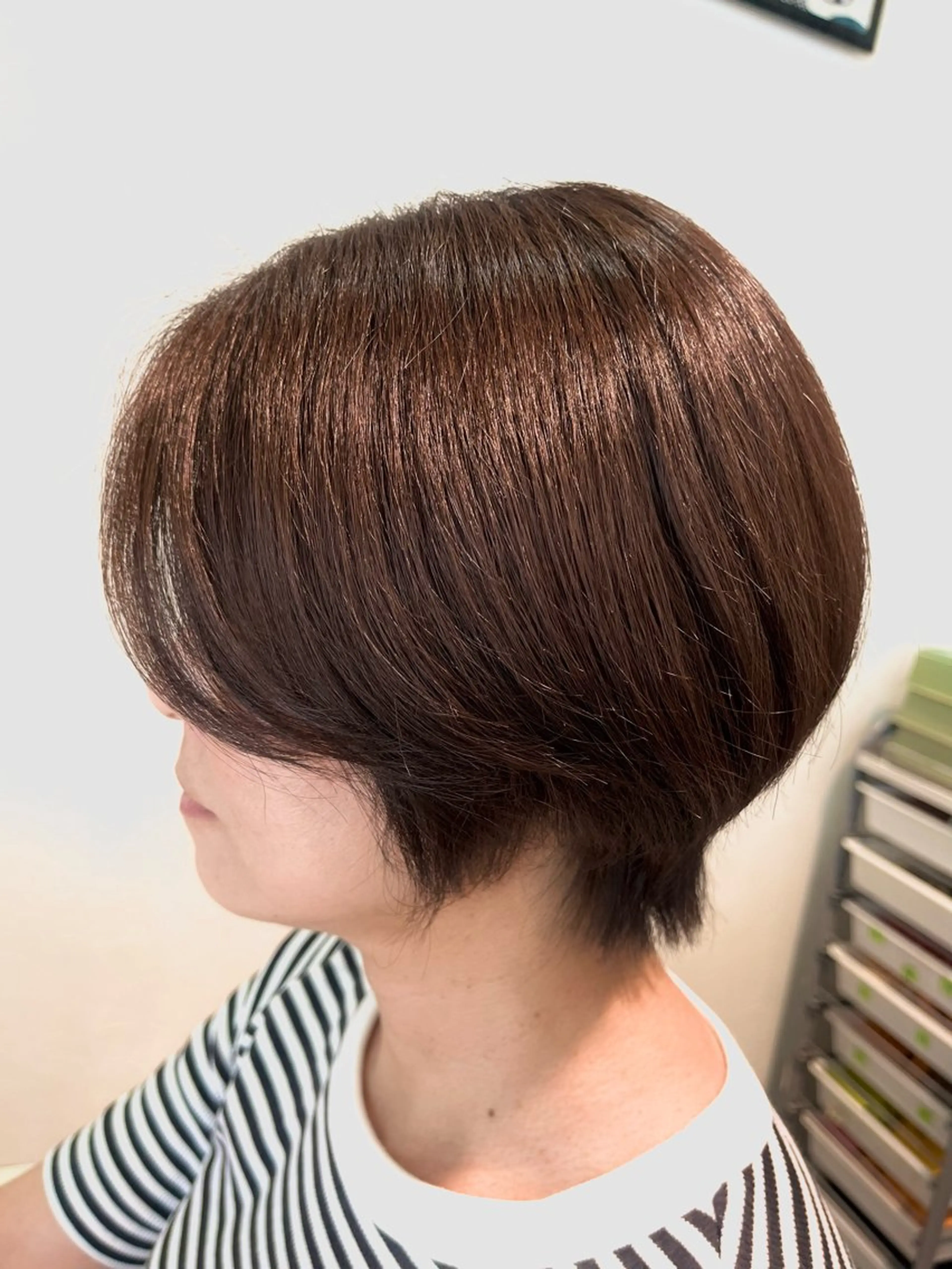 ショート くびれヘア 髪質改善 ショートヘア 髪質改善&ヘッドスパ FLEUR焼津所属・🌸フルール　長谷川 愛🌸のヘアスタイル