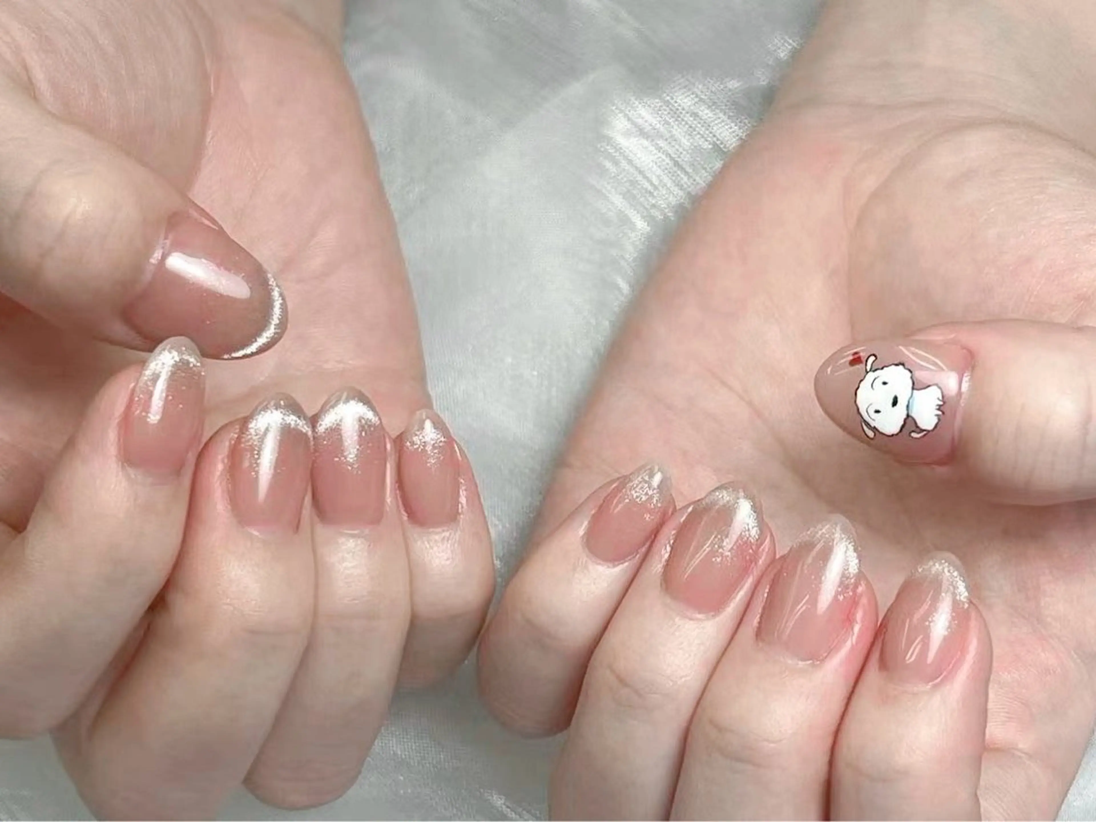 ネイル アートネイル フレンチネイル ジェルネイル キラキラネイル 韓国ネイル ハンドネイル Bloom スカルプ専門店のネイルデザイン