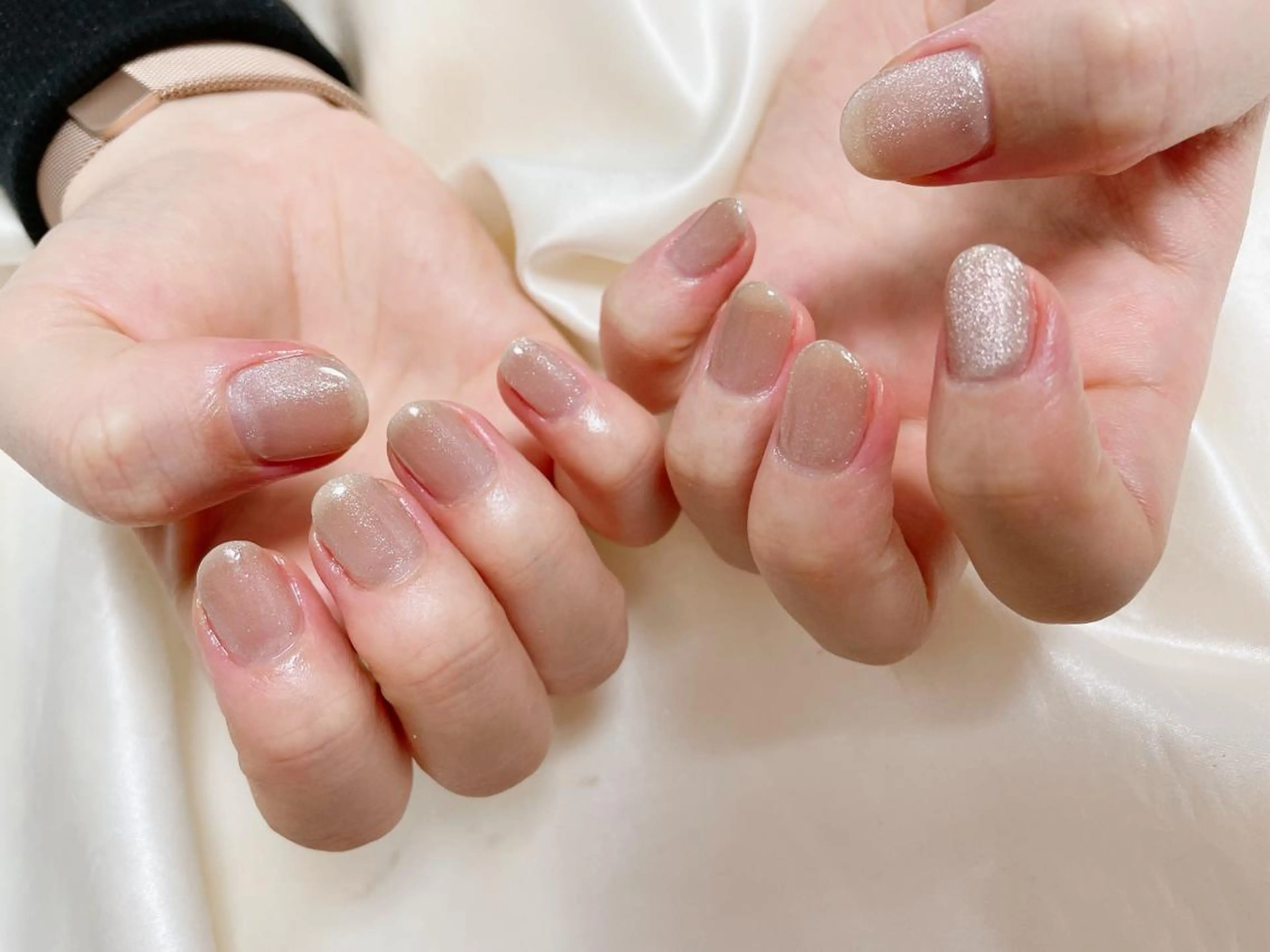 ネイル マグネットネイル ハンドネイル Mogu nail 二子玉川のネイルデザイン