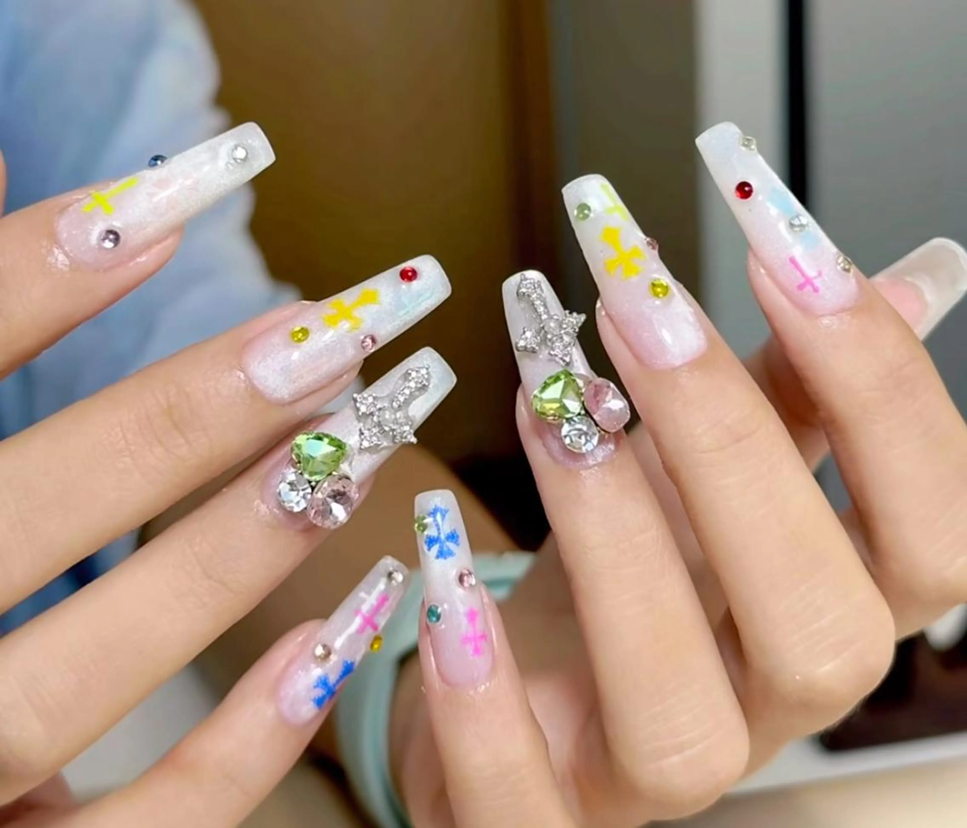 ネイル ハンドネイル By moonネイル 🌷ワンホン/韓国風のネイルデザイン