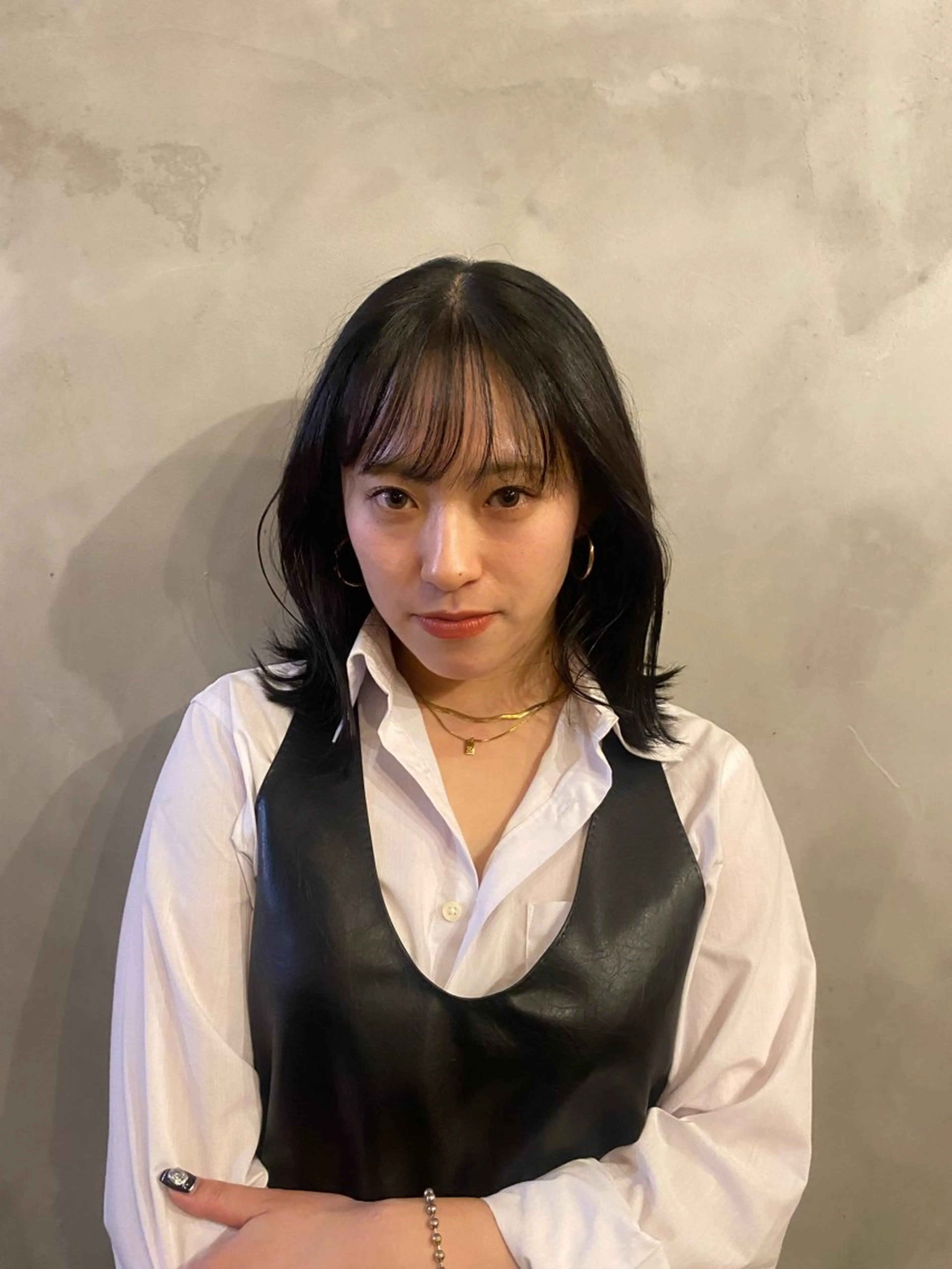 ミディアム 🩰無料カットモデル ショート/莉紗子🫧のヘアスタイル