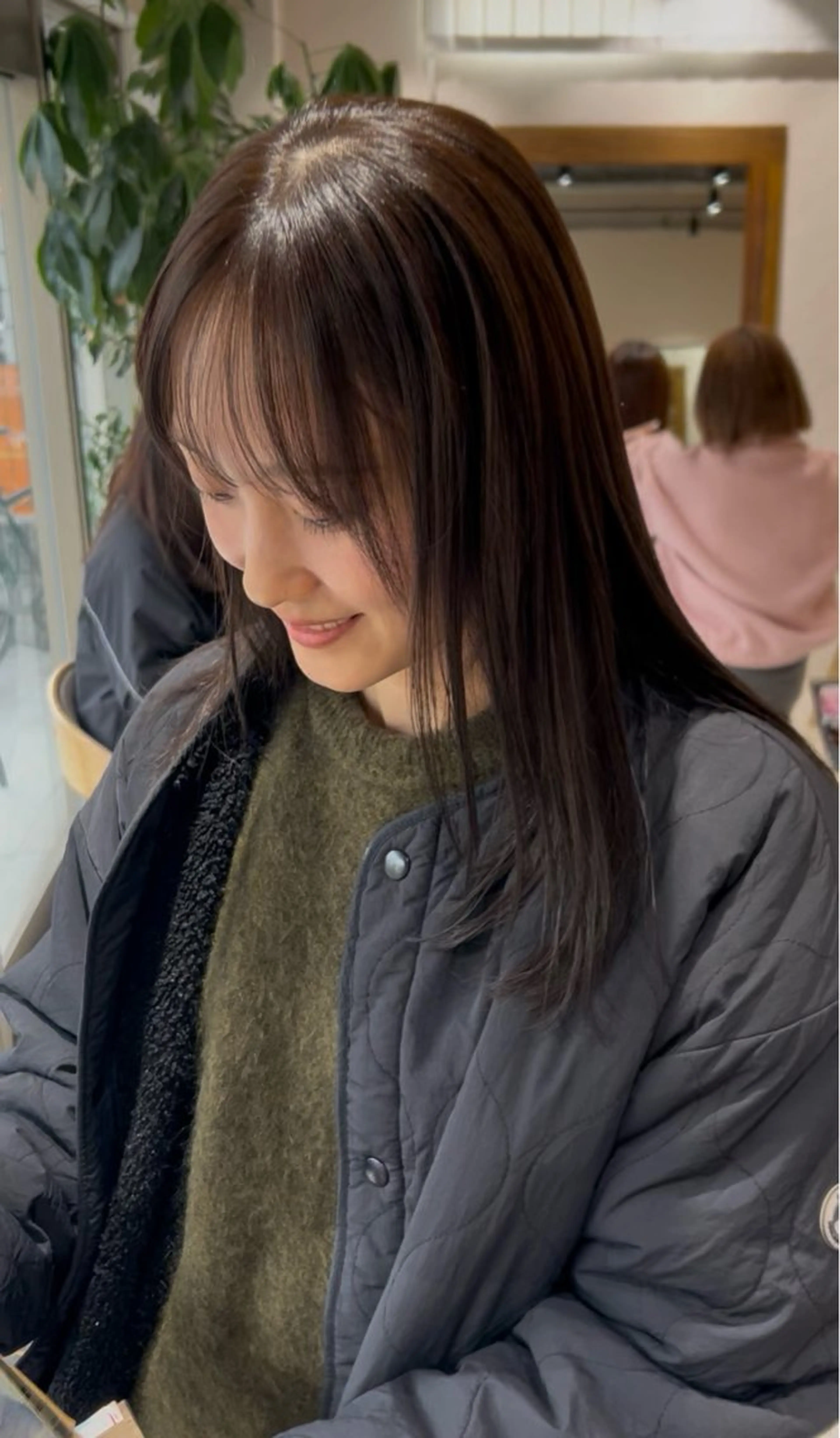 ロング カラー 赤みゼロベージュ 🤎MISAKIのヘアスタイル