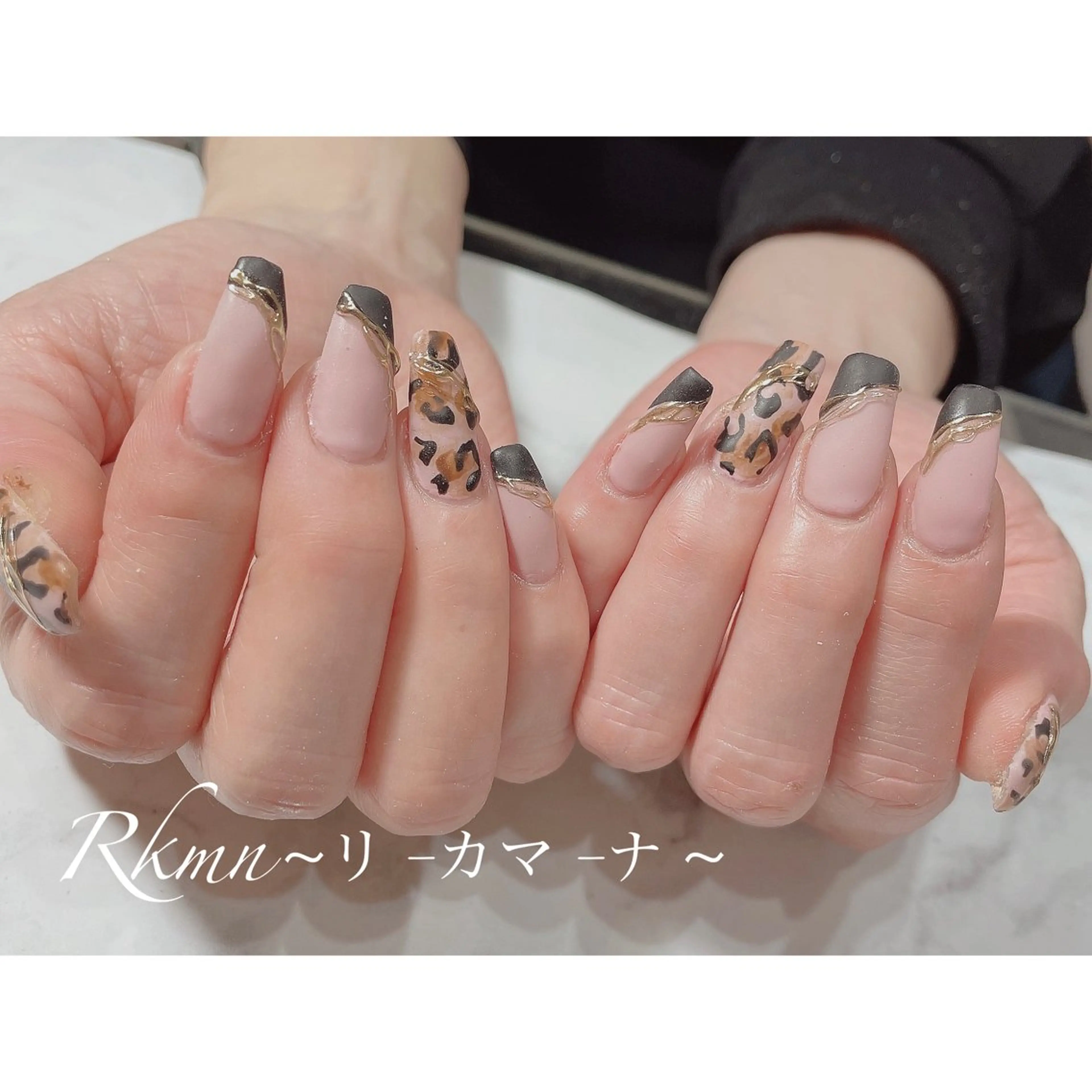 ネイル アートネイル フレンチネイル マットネイル ミラーネイル 春ネイル ハンドネイル フットネイル ハンドケア Rkmn ~リ-カマ-ナ~のネイルデザイン