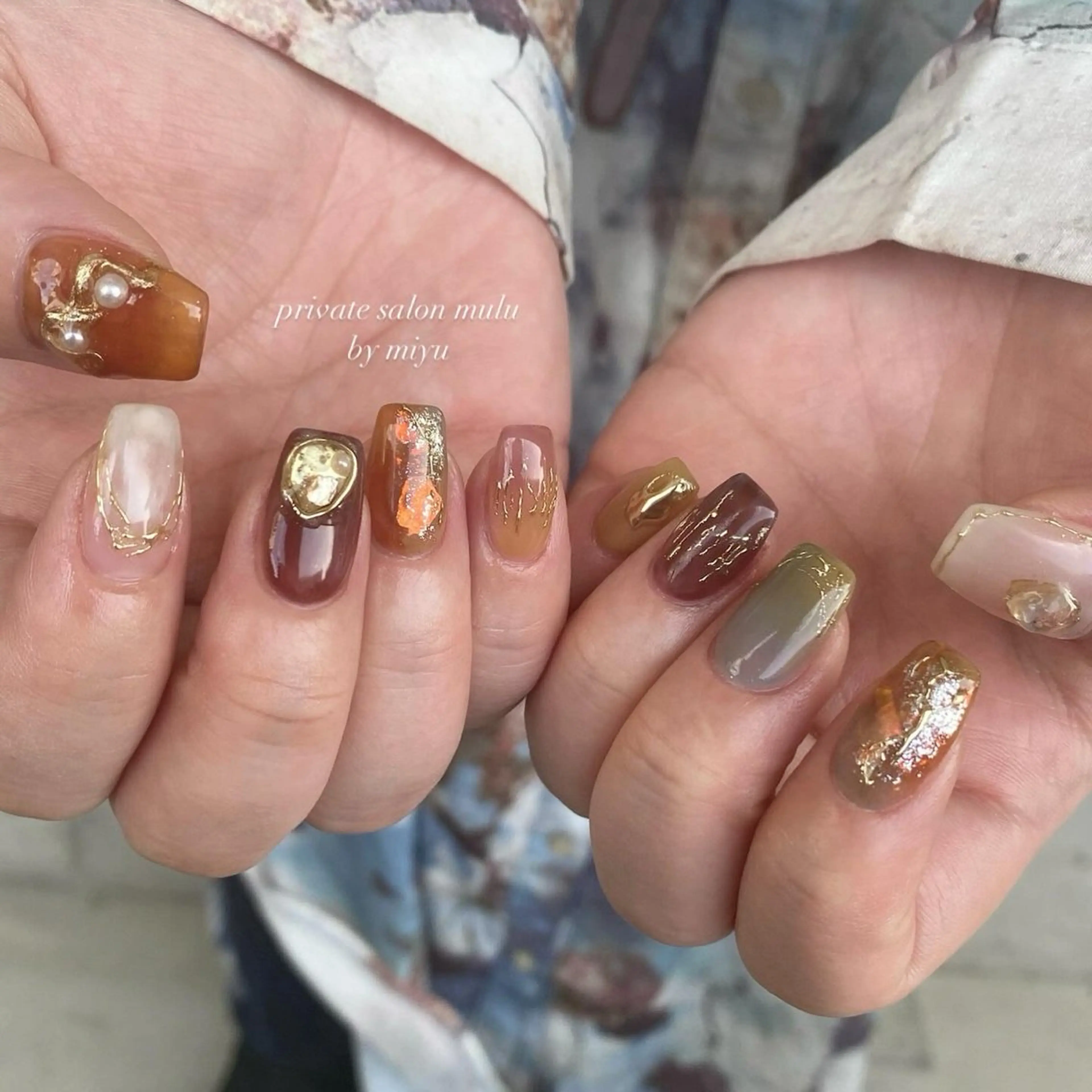 ネイル nail salon muluのネイルデザイン