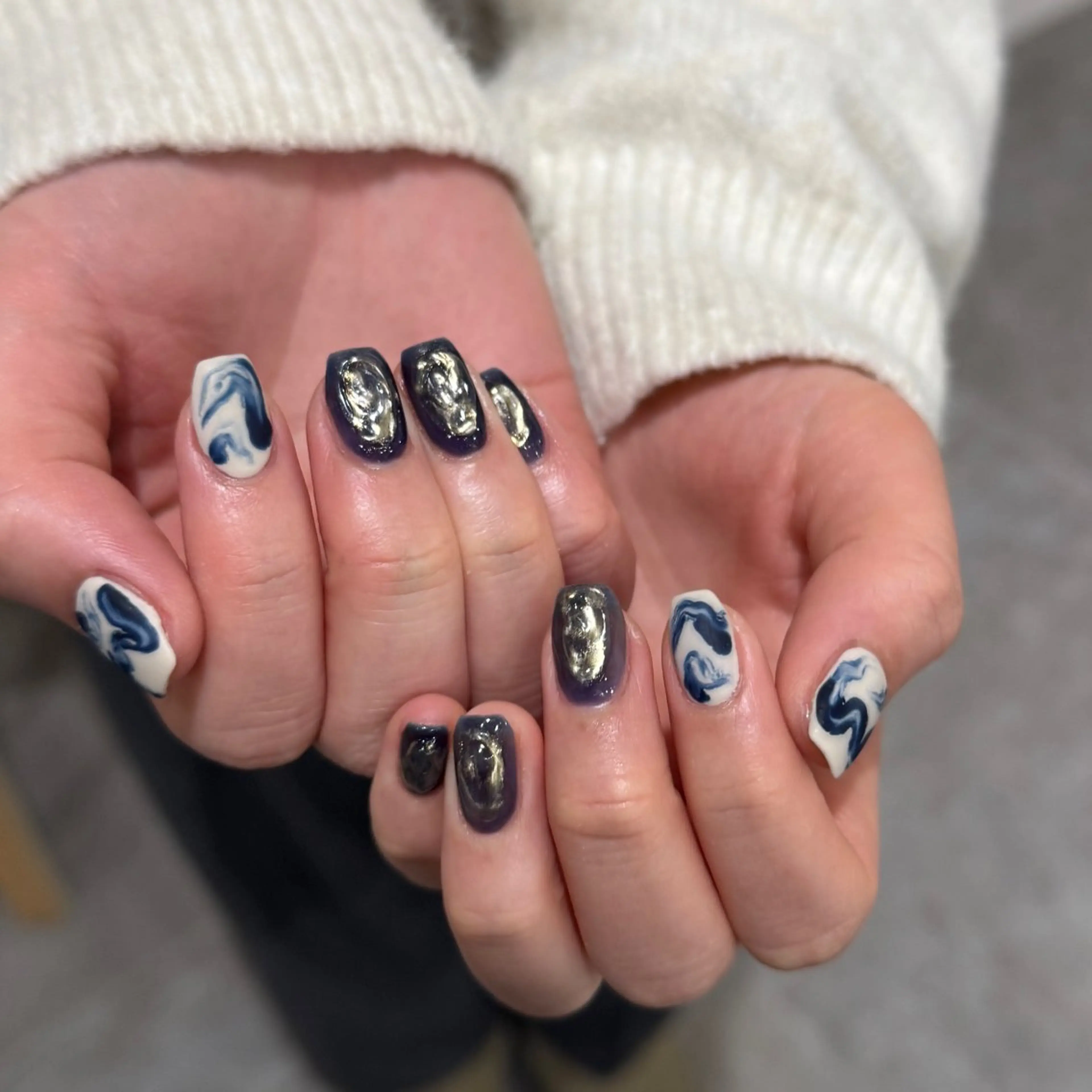 ネイル ハンドネイル 中本 菜々のネイルデザイン