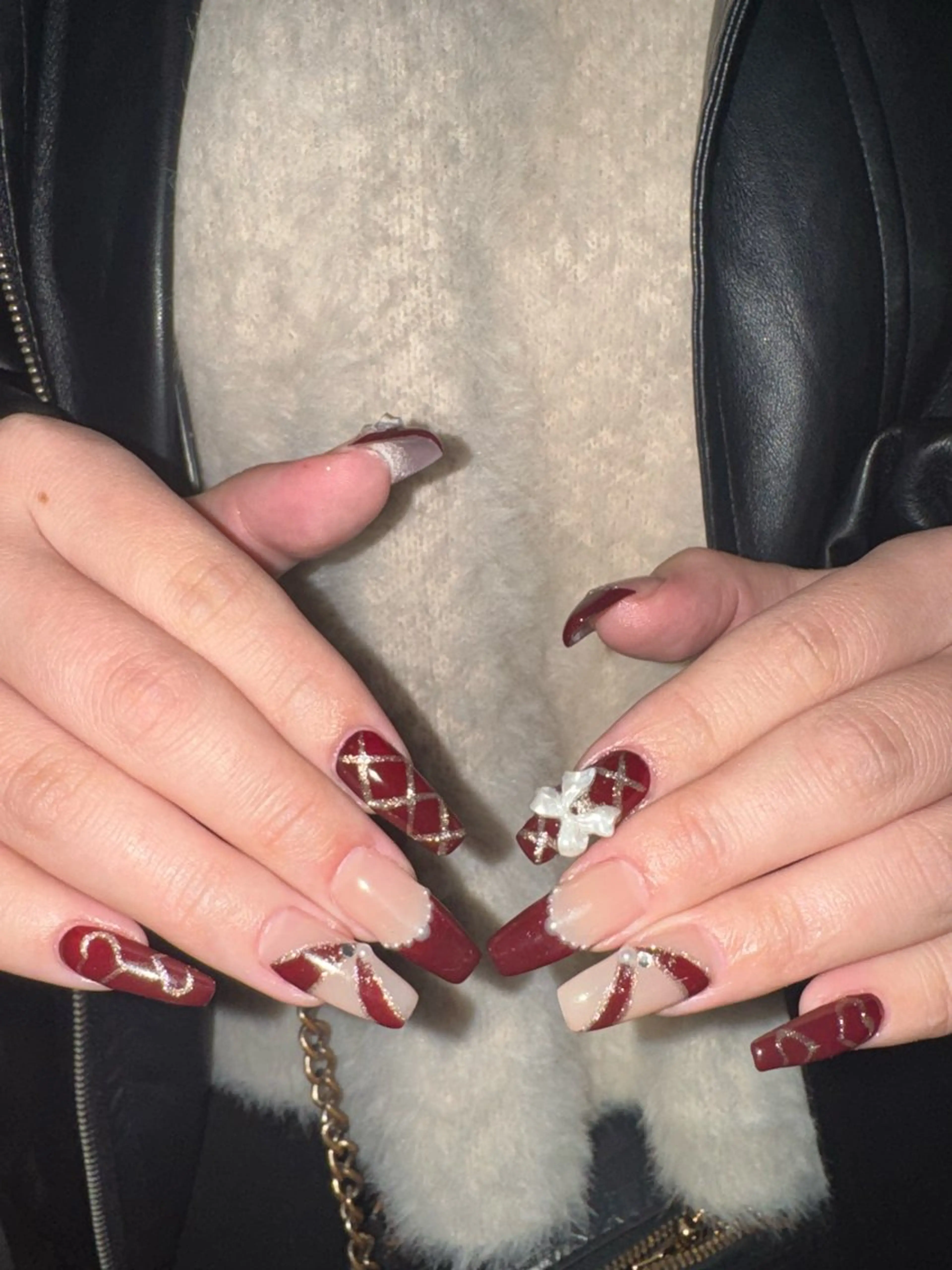 ネイル ハンドネイル フットネイル MITSUKI🪡 海外/個性派/ロングのネイルデザイン