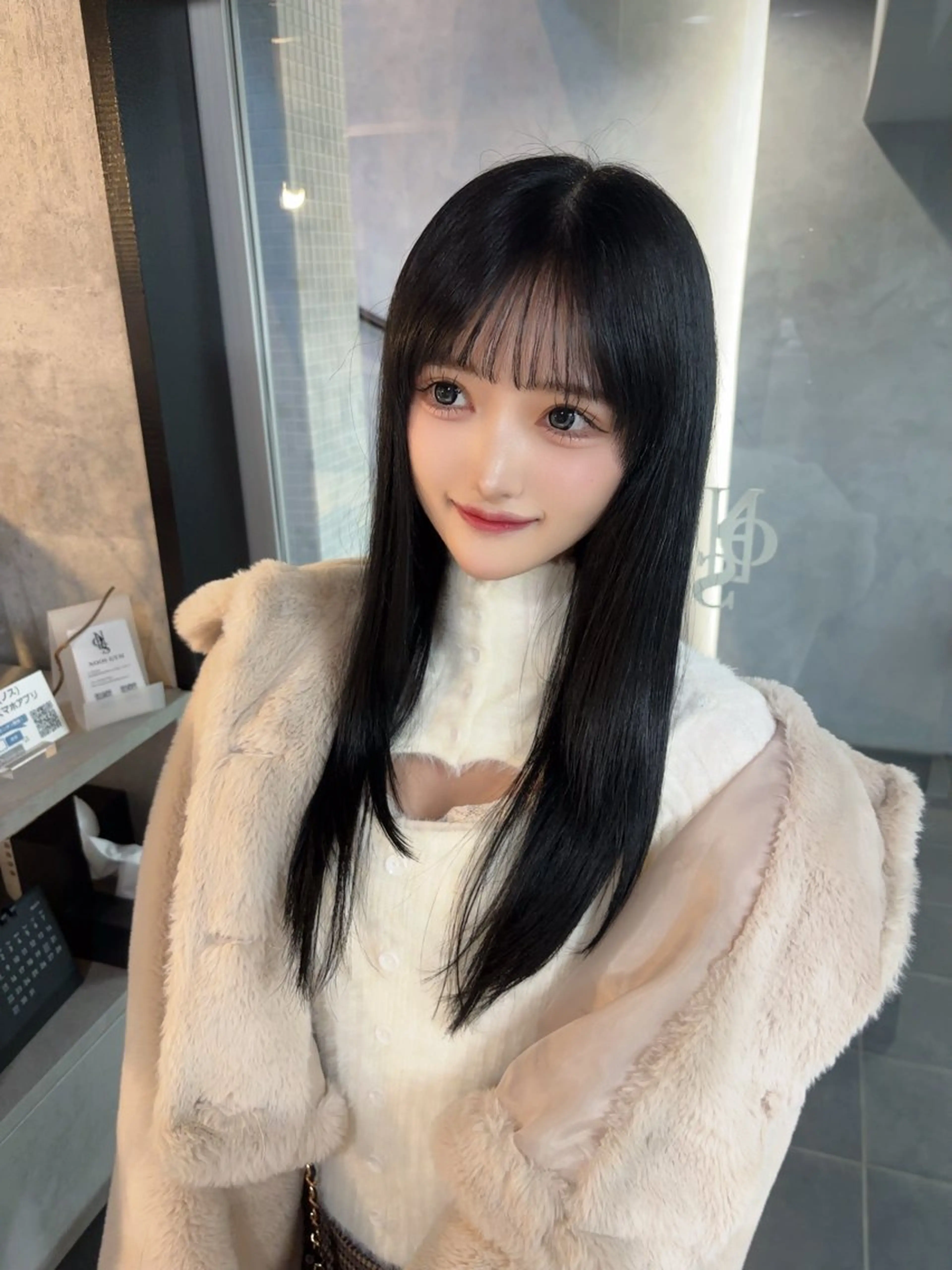 ロング カラー カット ヘアカラー 表参道/中明度カラー /レイヤー/Youのヘアスタイル