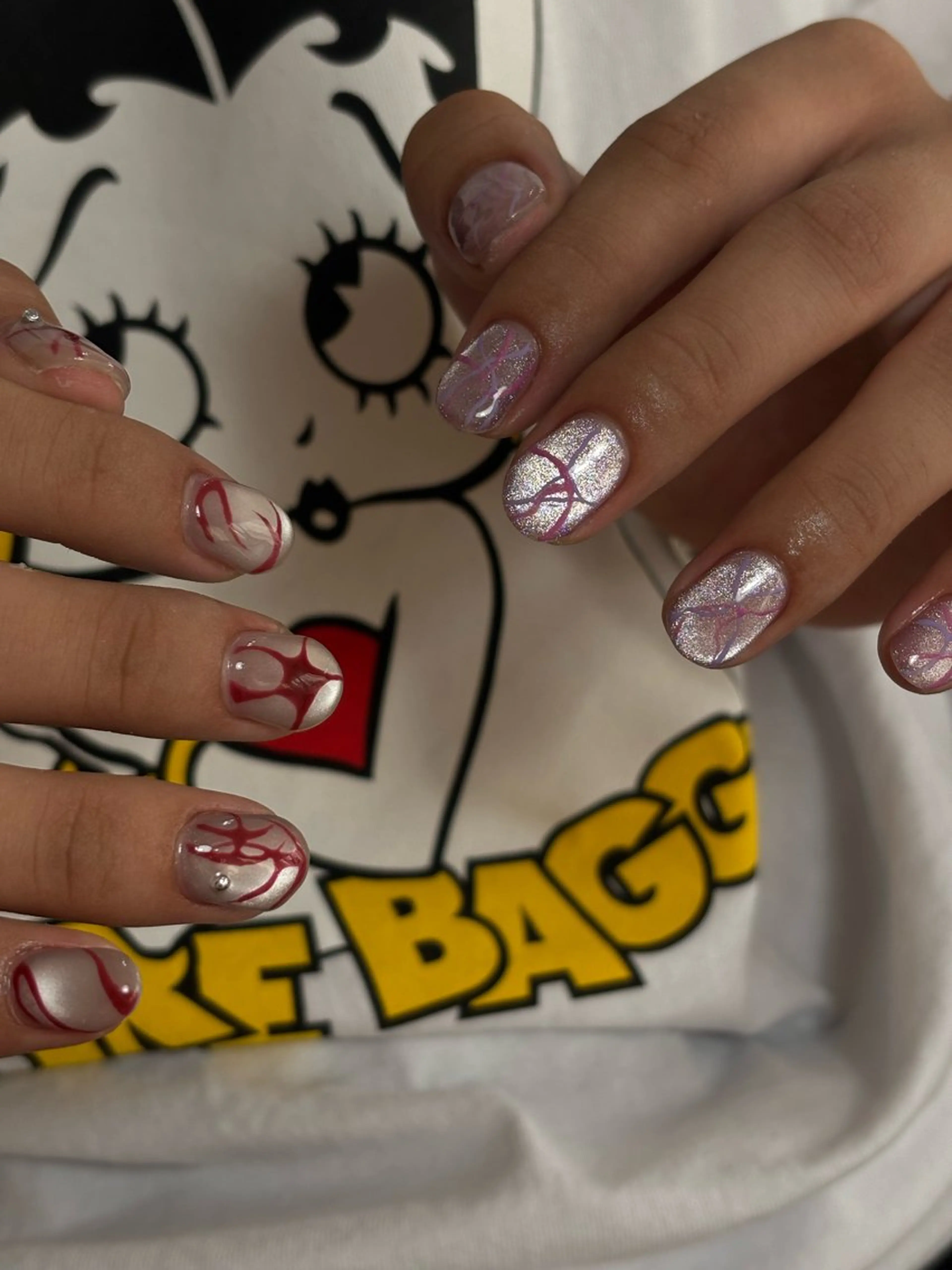 ネイル ハンドネイル 🦋Hina🦋 1月予約受付中✨のネイルデザイン