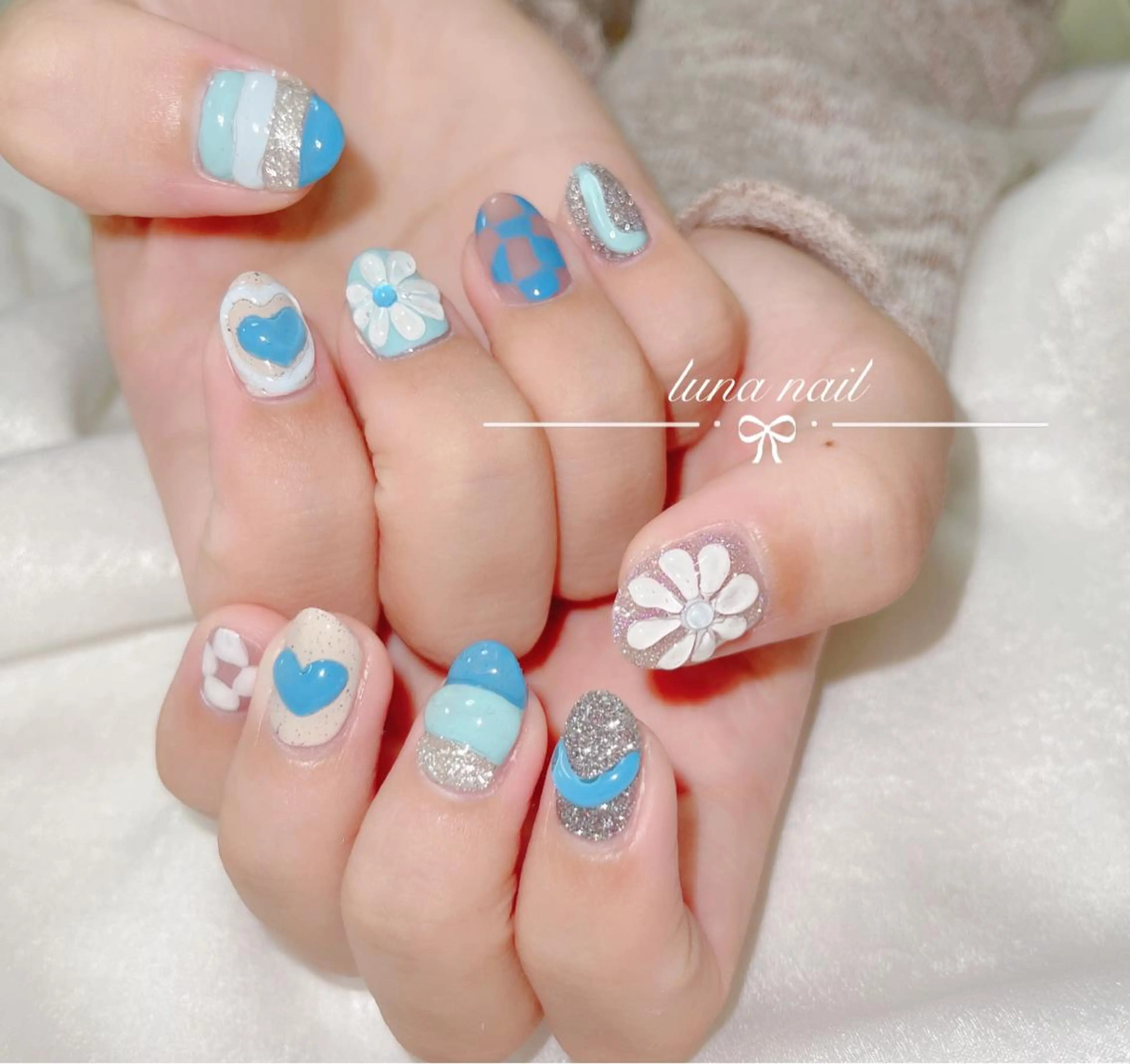ネイル luna nail ＆eyelashのネイルデザイン
