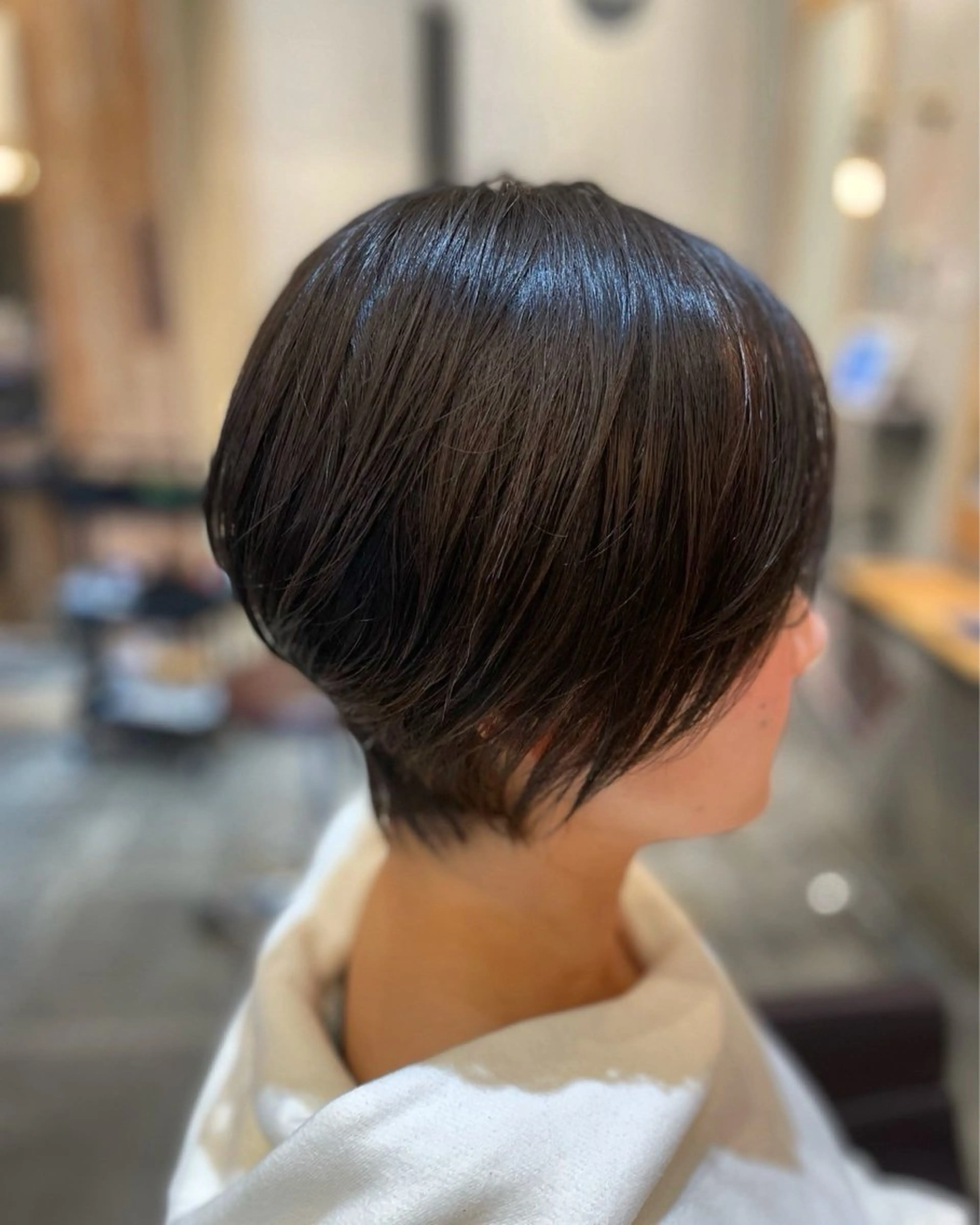 ショート ショートヘア 《PARAGO緑橋》 内田美結のヘアスタイル