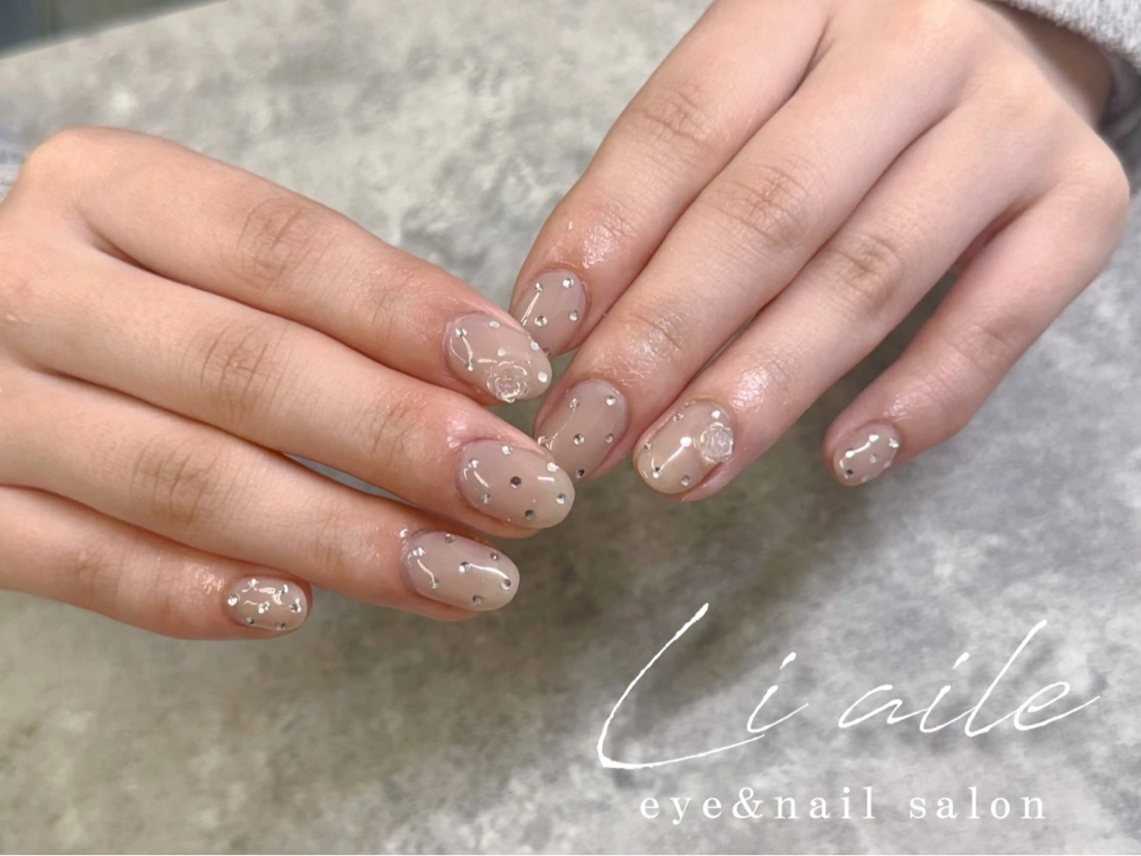 ネイル Li aile eye&nail 上本町店所属・Li aile Aikaのネイルデザイン