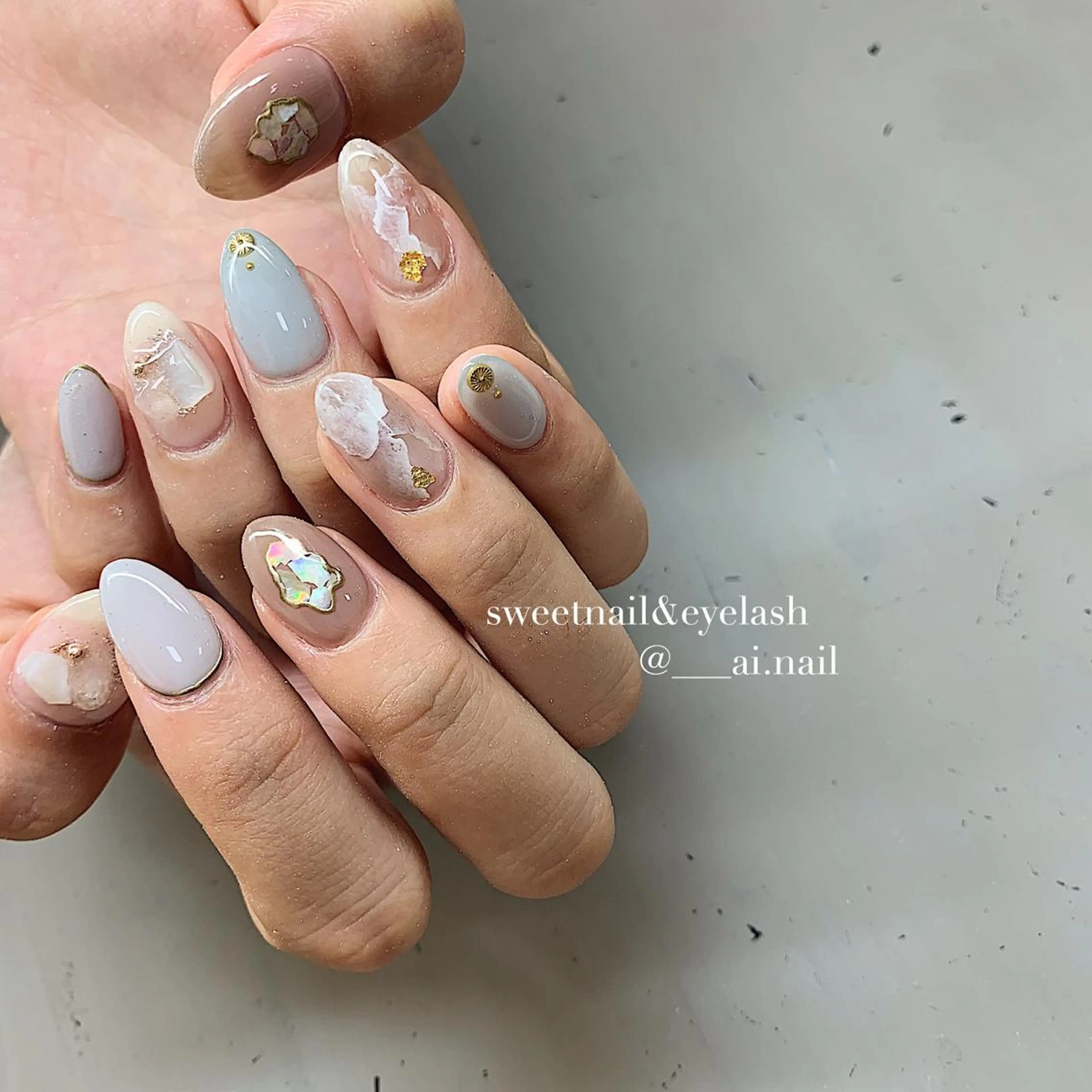 ネイル 🍃伏見 / soL nail / aiのネイルデザイン