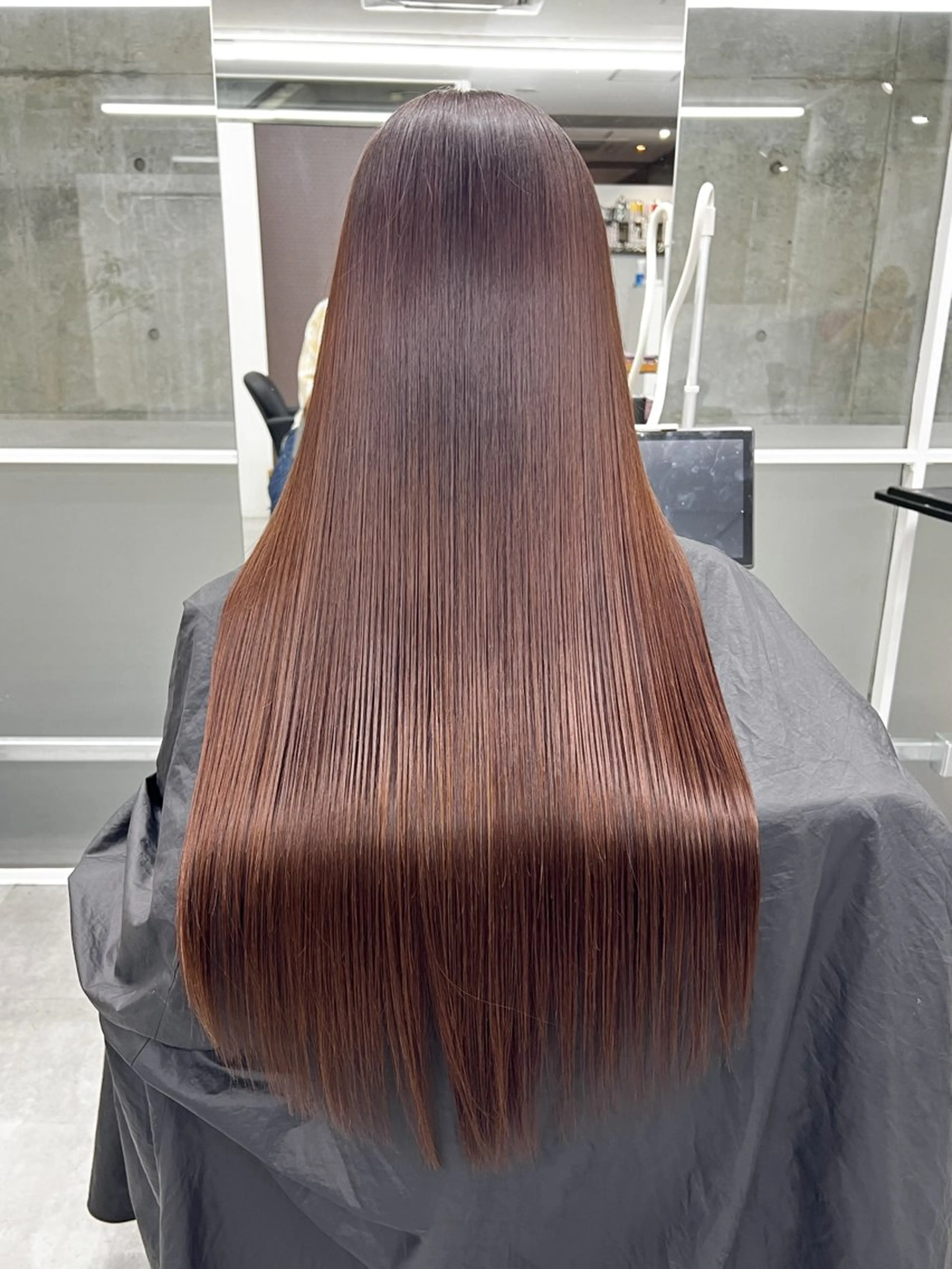 ロング カラー 髪質改善 縮毛矯正 トリートメント 酸性ストレート 酸熱トリートメント welring hair salon所属・welring hair salonのヘアスタイル