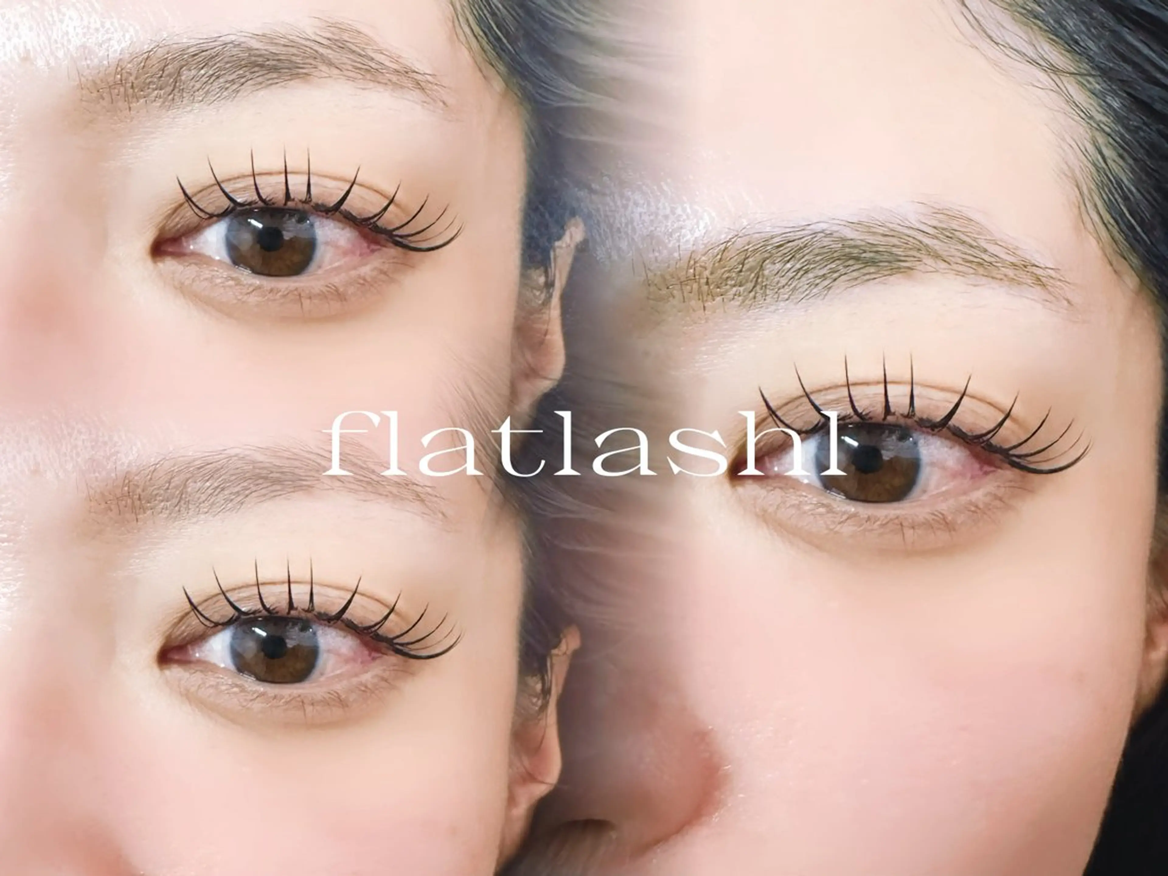 マツエク・マツパ 束感まつ毛 フラットラッシュ まつげパーマ ワンホンマツエク Gallica🎀 ayameのマツエク・マツパデザイン