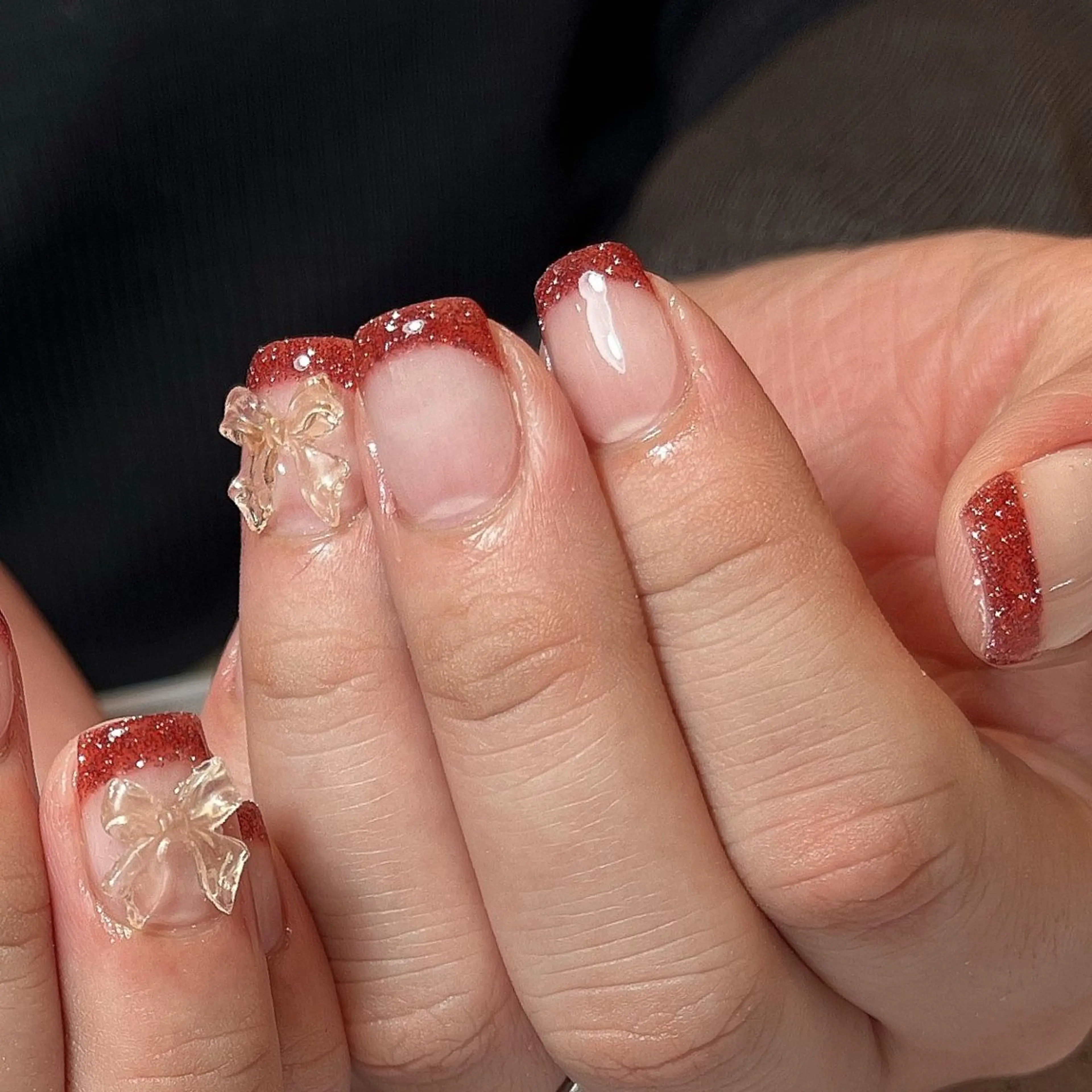 ネイル フラッシュネイル フレンチネイル Lu＊Luana所属・LUANA Iのネイルデザイン