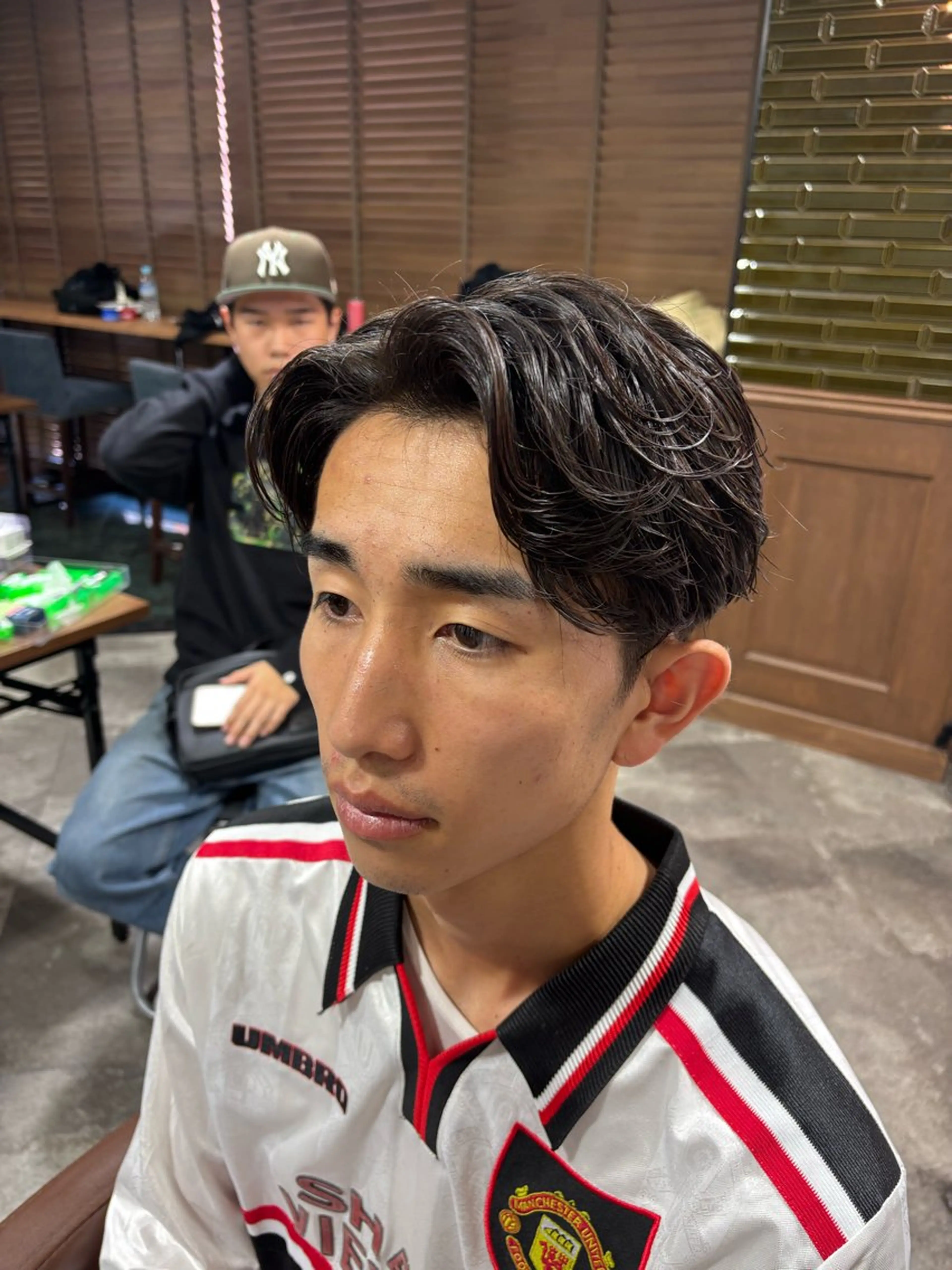 ショート パーマ ショートヘア カット パーマ growth天神所属・彌永 燈亜のヘアスタイル