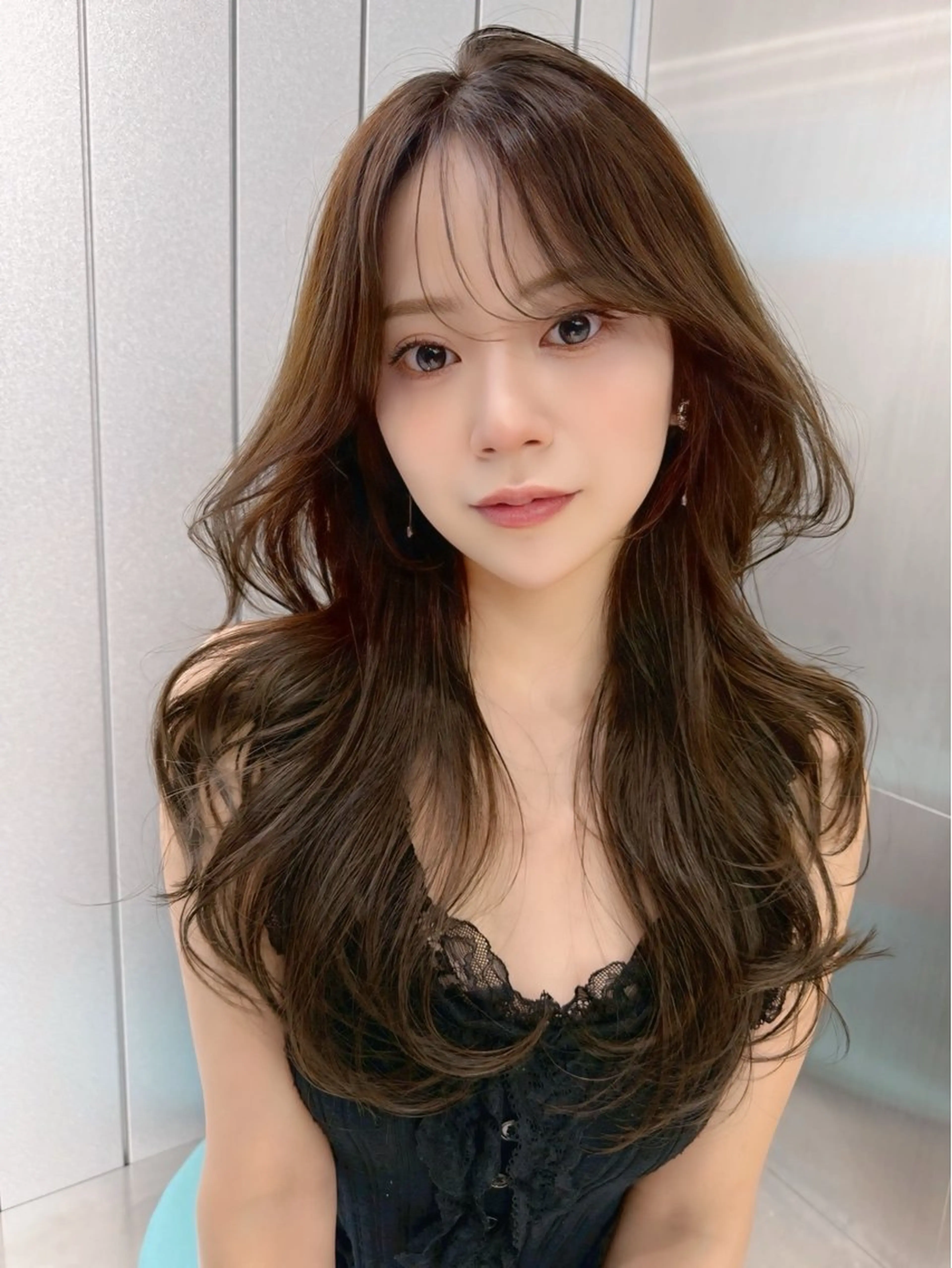 セミロング カラー ヘアカラー トリートメント 💎髪質改善💎 LondMeliaのヘアスタイル