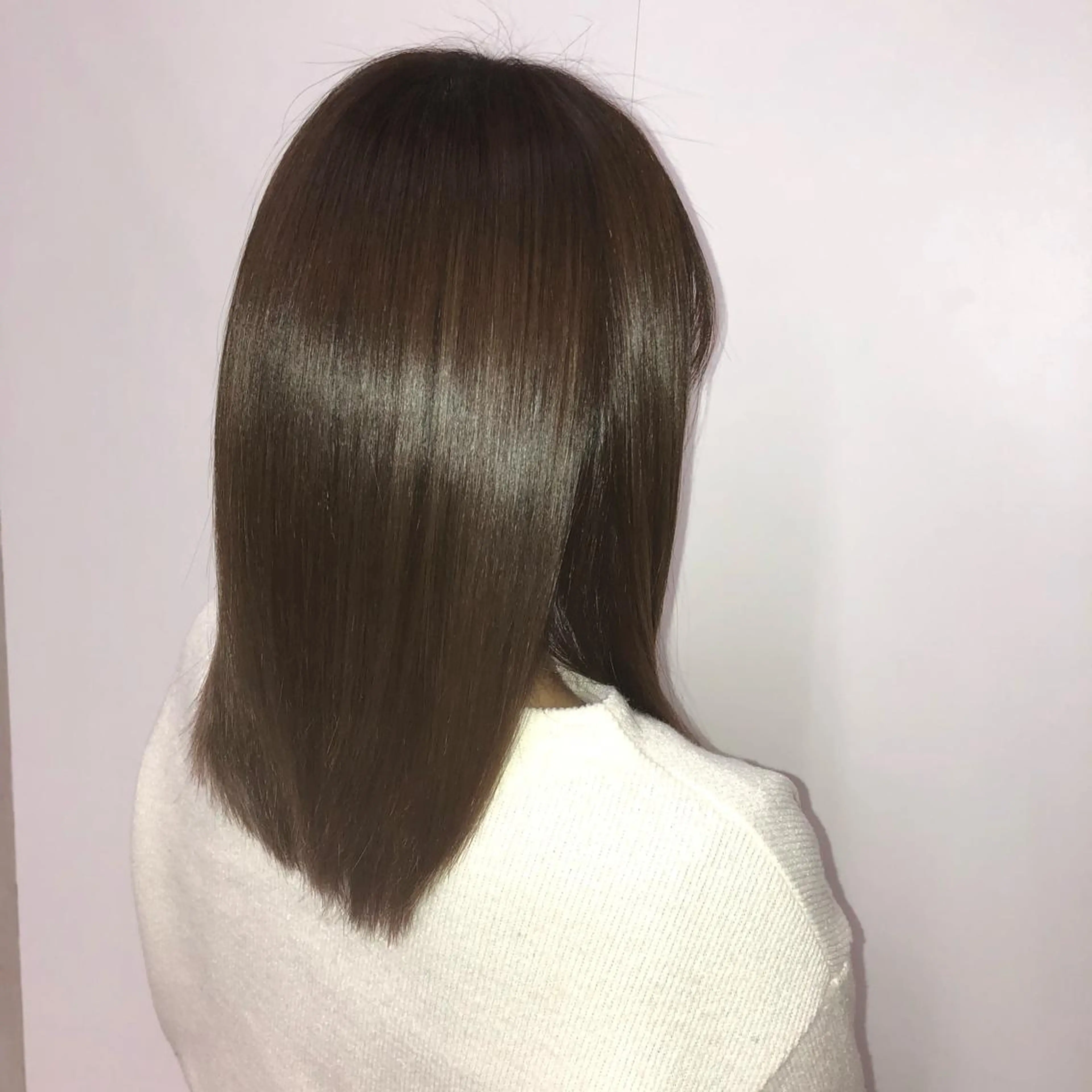 縮毛矯正＋カットの写真