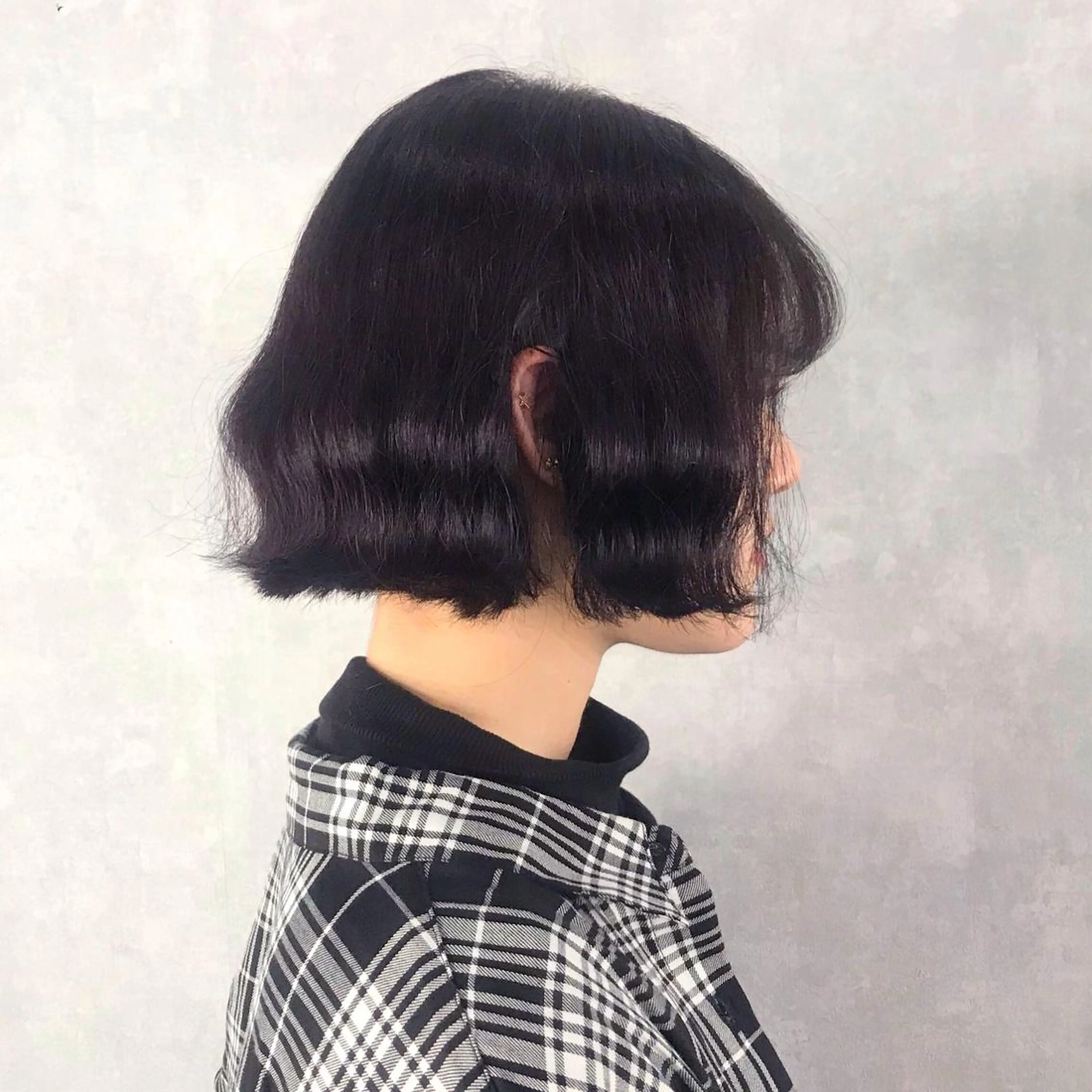 ショート タンバルモリ ムルギョル巻き 韓国風ヘア シースルーバング タッセルカット サロウィン所属・K-POP好き美容師 🇰🇷Kai.Yのヘアスタイル