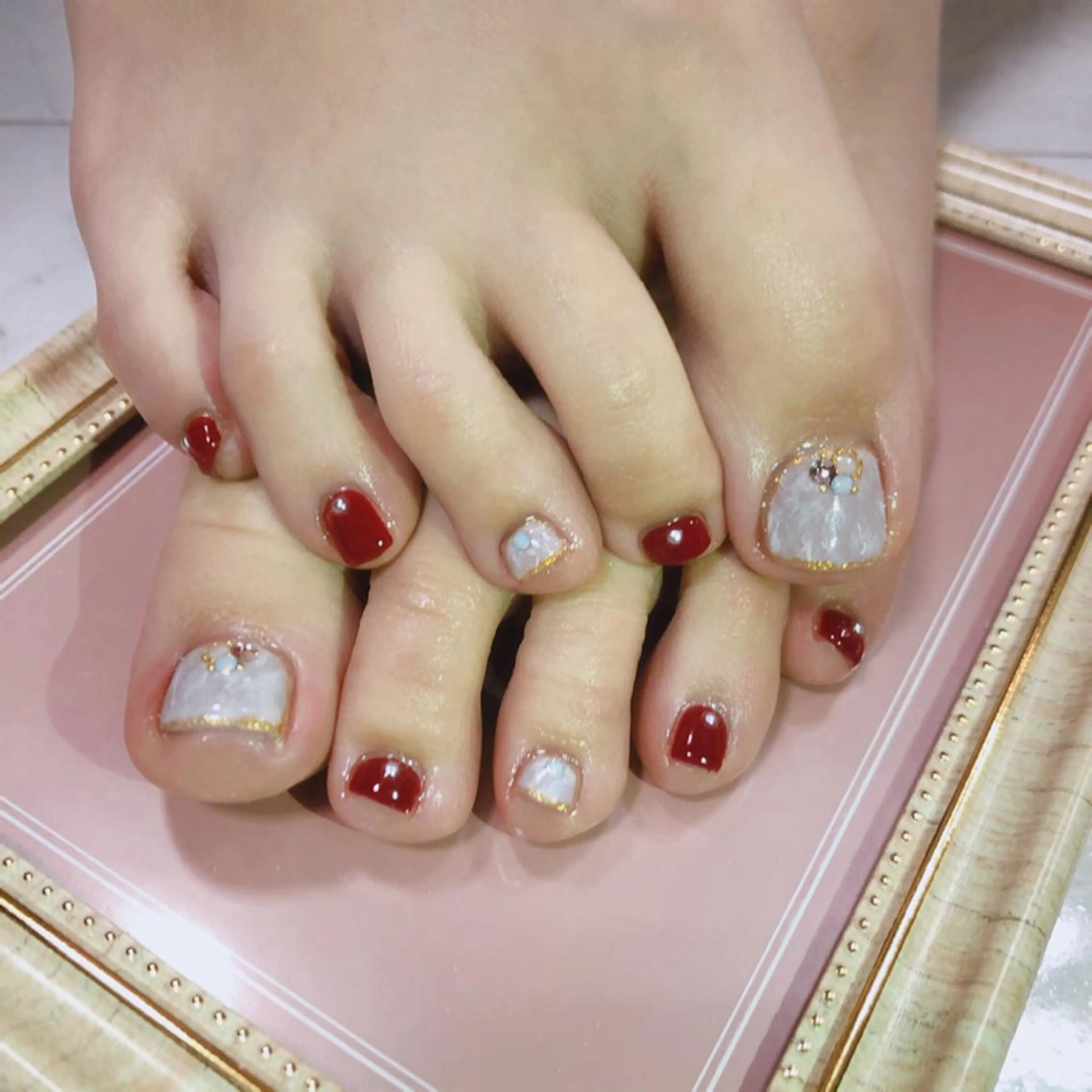 ネイル フットネイル ueki junのネイルデザイン