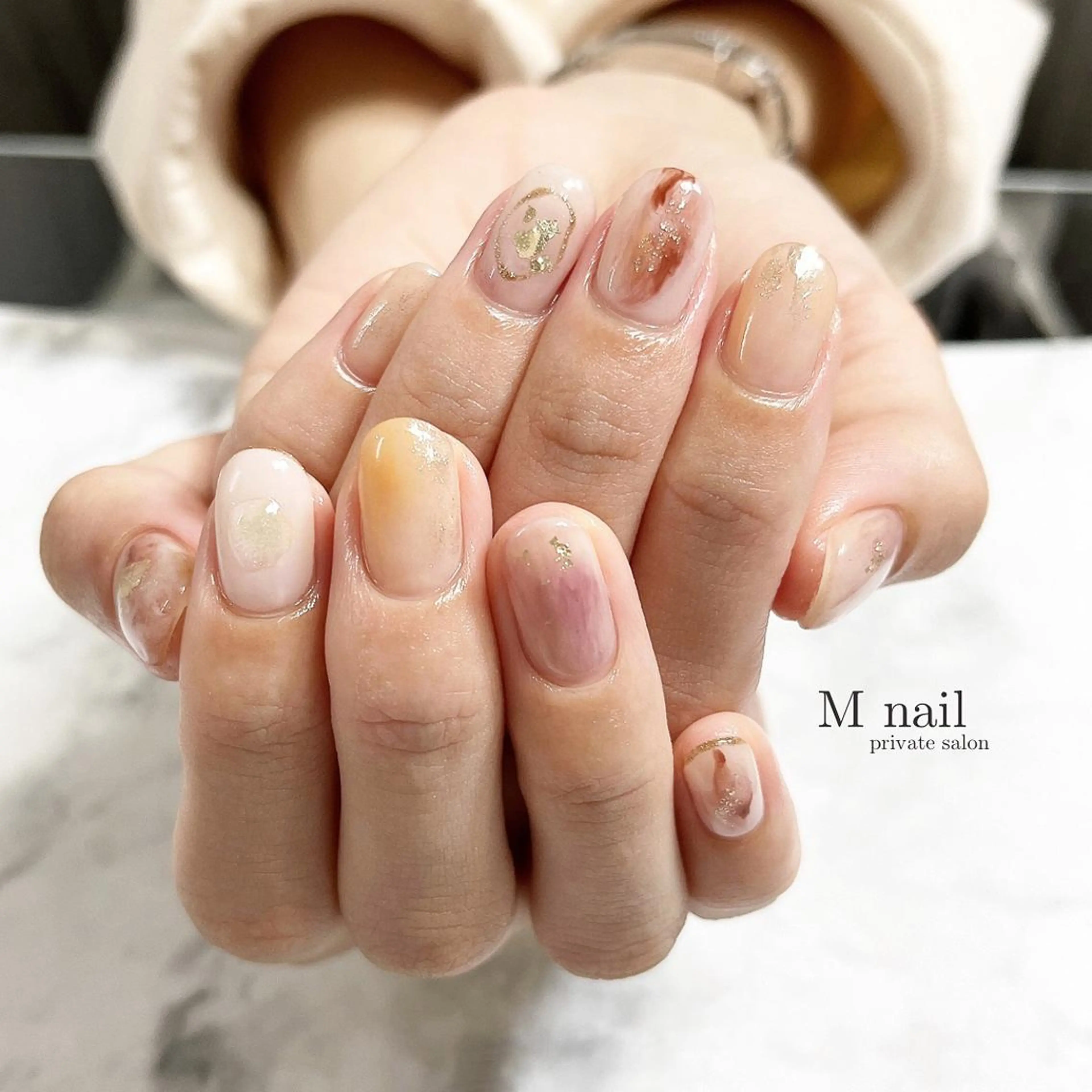 ネイル ハンドネイル M　nail所属・M nailのネイルデザイン