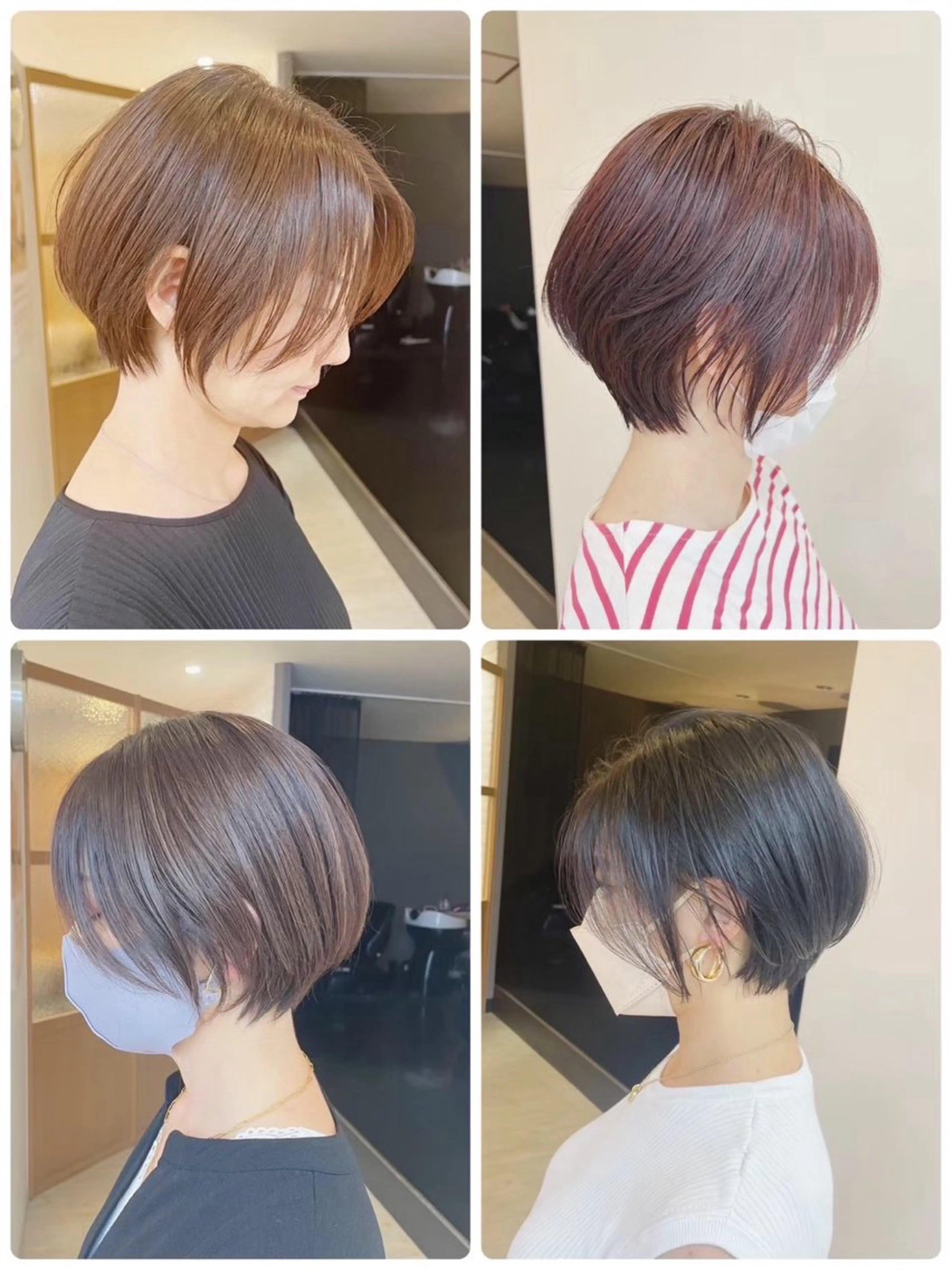 ショート Chere rosso所属・✨頭身浴無料 -chere-金剛店のヘアスタイル