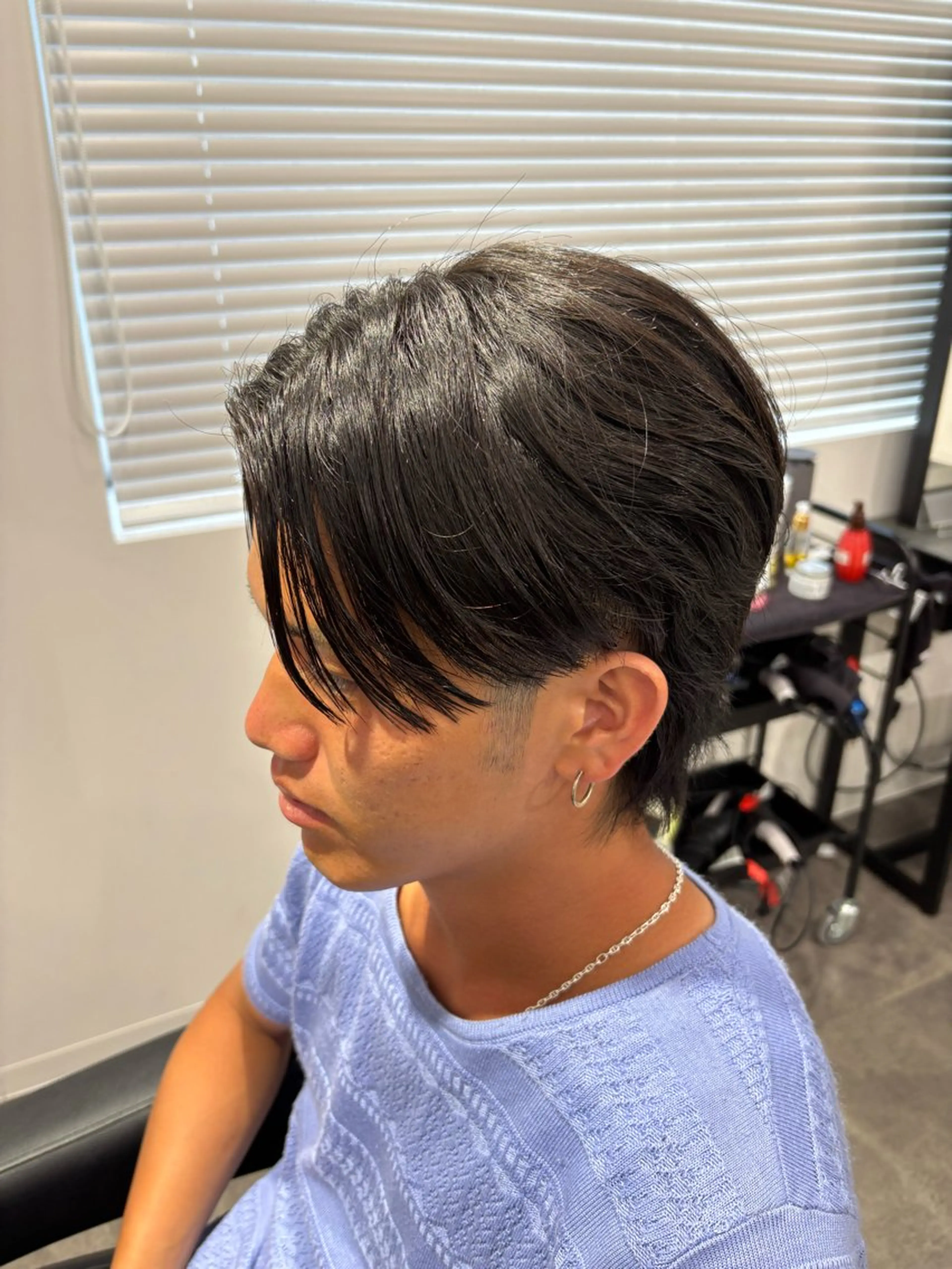 メンズ カット パーマ フェザーパーマ職人 🪽yutoのヘアスタイル