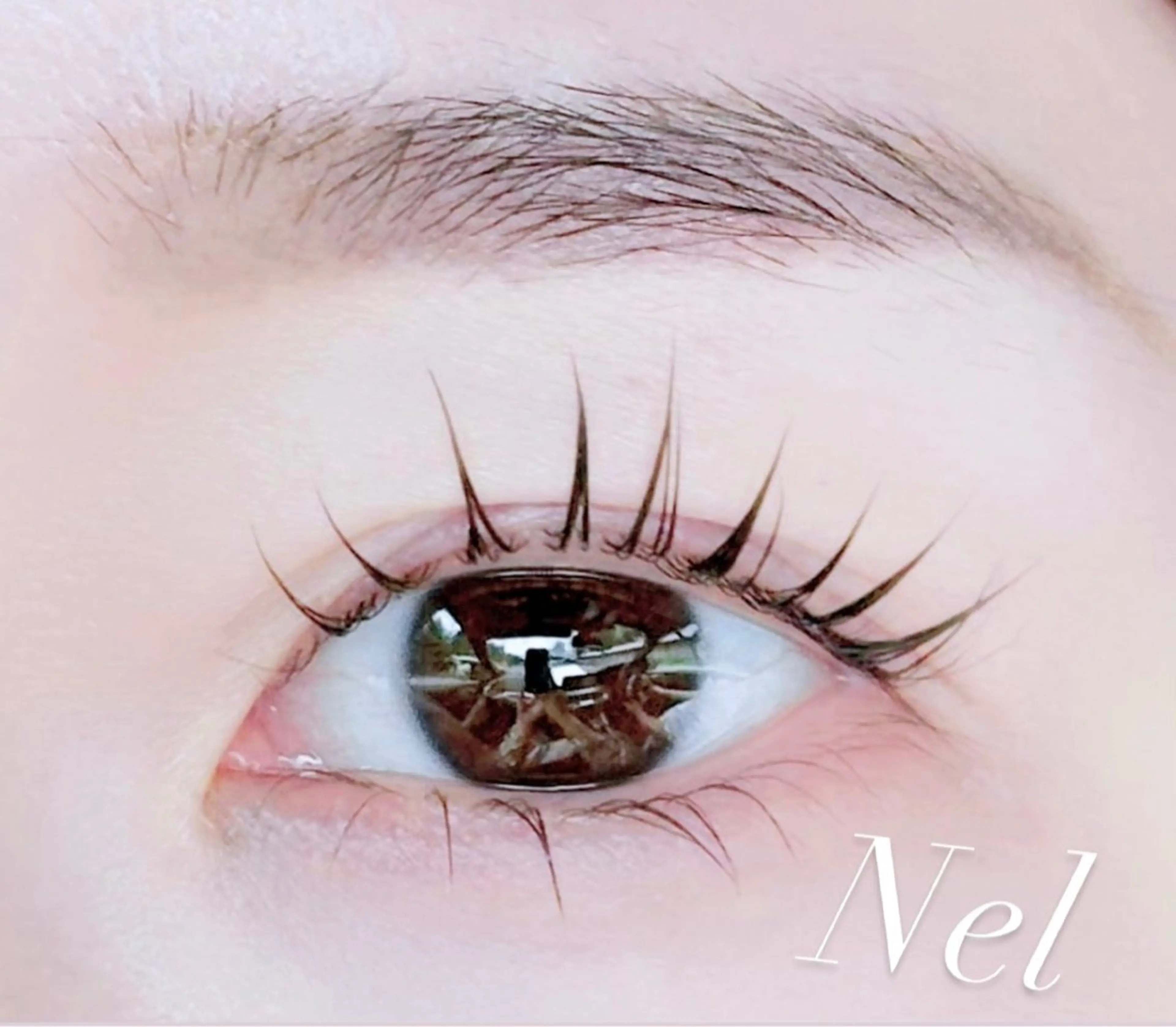 マツエク・マツパ 一重×まつ毛パーマ Nel miwaのマツエク・マツパデザイン