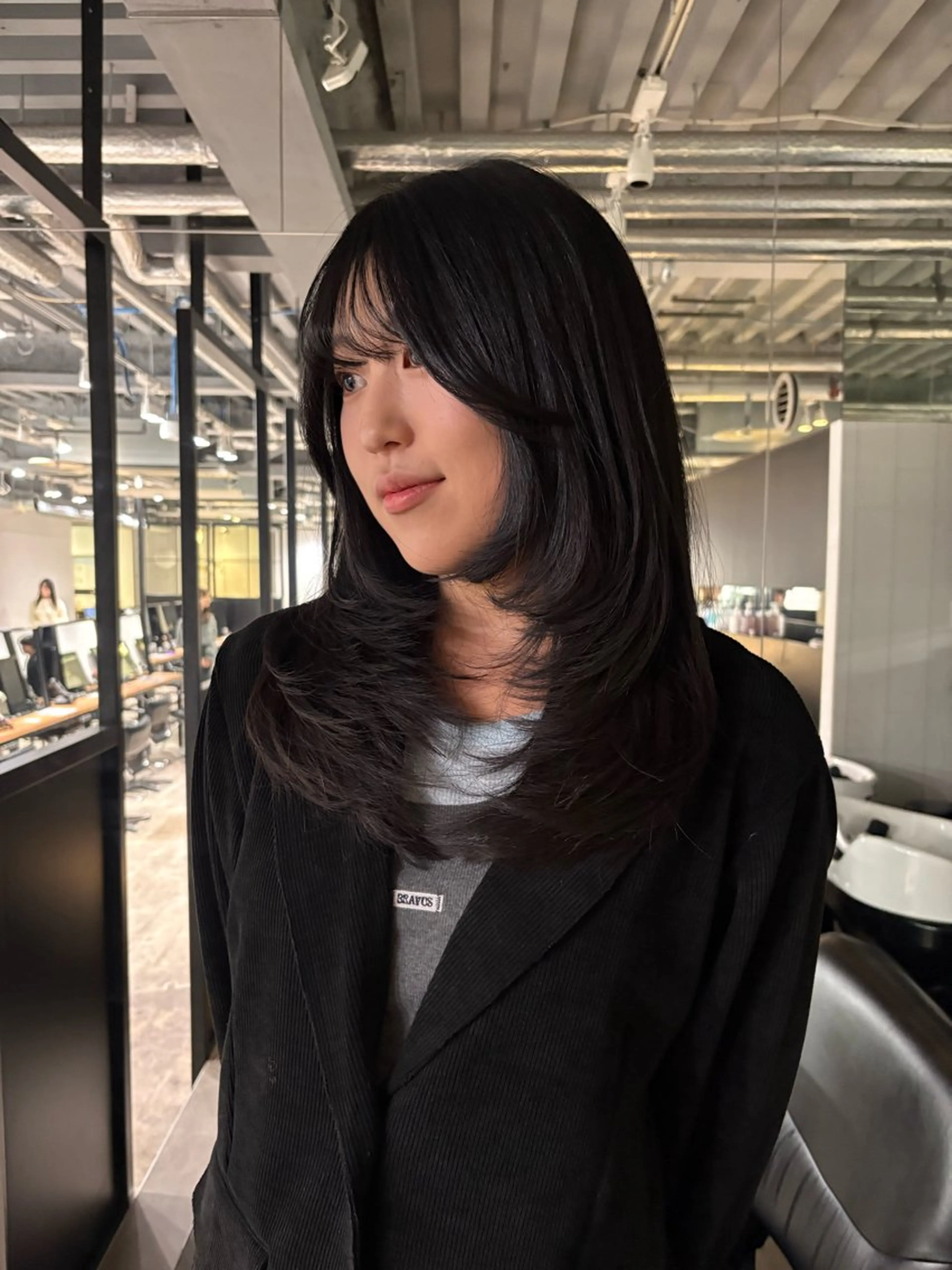 セミロング レイヤー/パーマ /yumeのヘアスタイル