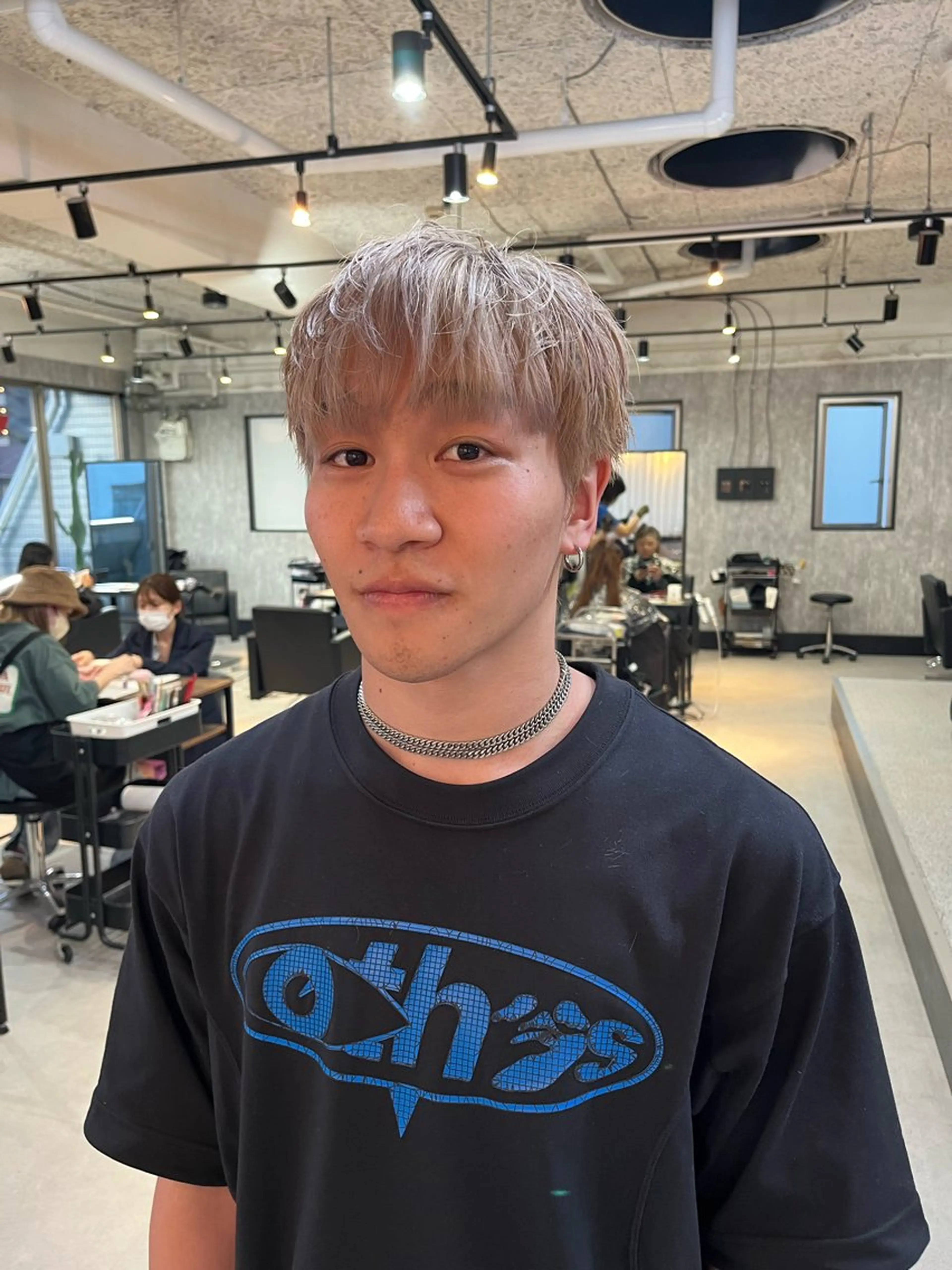 ミディアム TIDEHAIR JUNYAのヘアスタイル