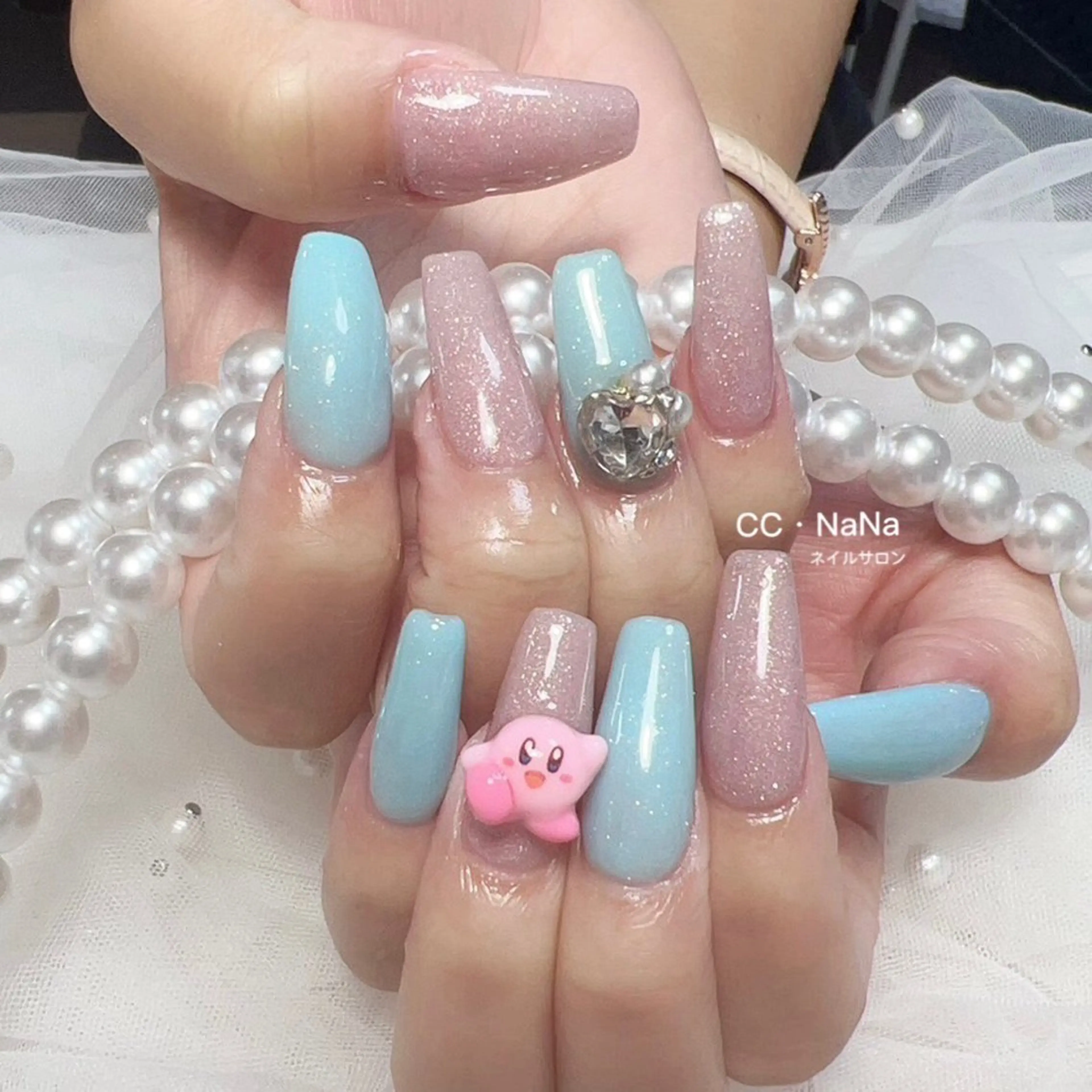 ネイル ハンドネイル CCNaNaスカルプ 長さだし専門💎Yoのネイルデザイン