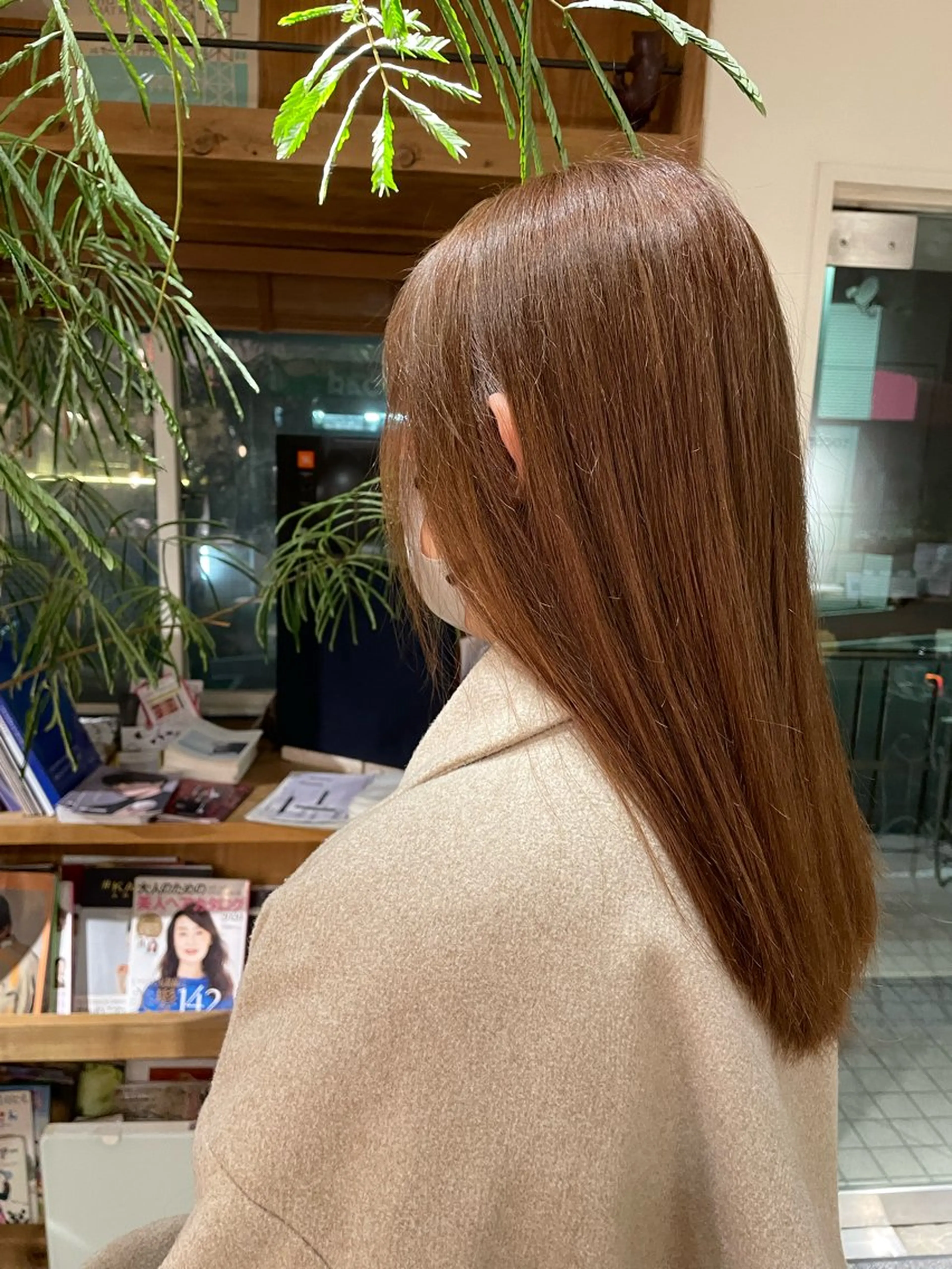 👒土日祝日限定クーポン🛁透明感カラー➕TOKIO5stepトリートメントの写真