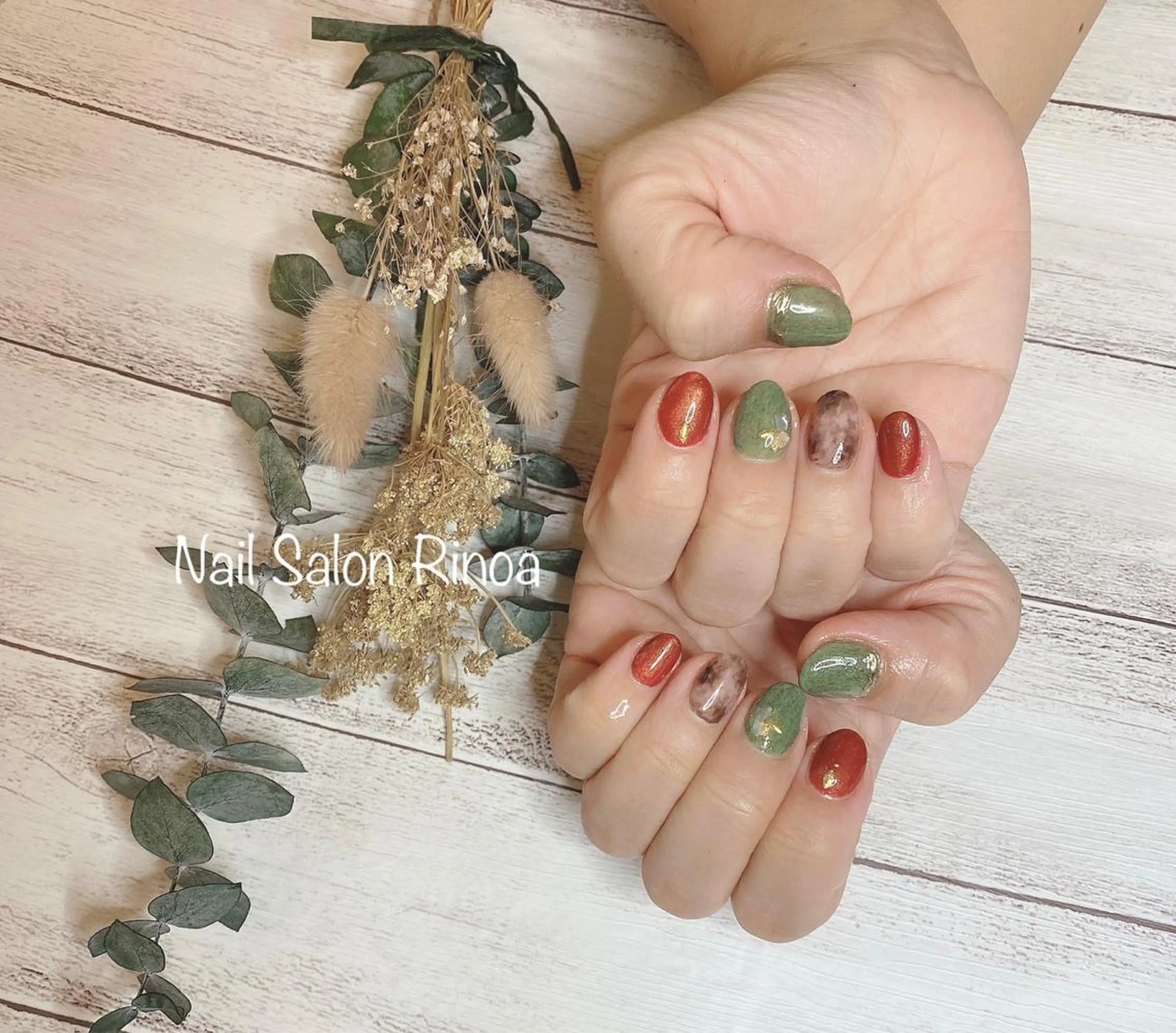 ネイル Nail Salon Rinoaのネイルデザイン